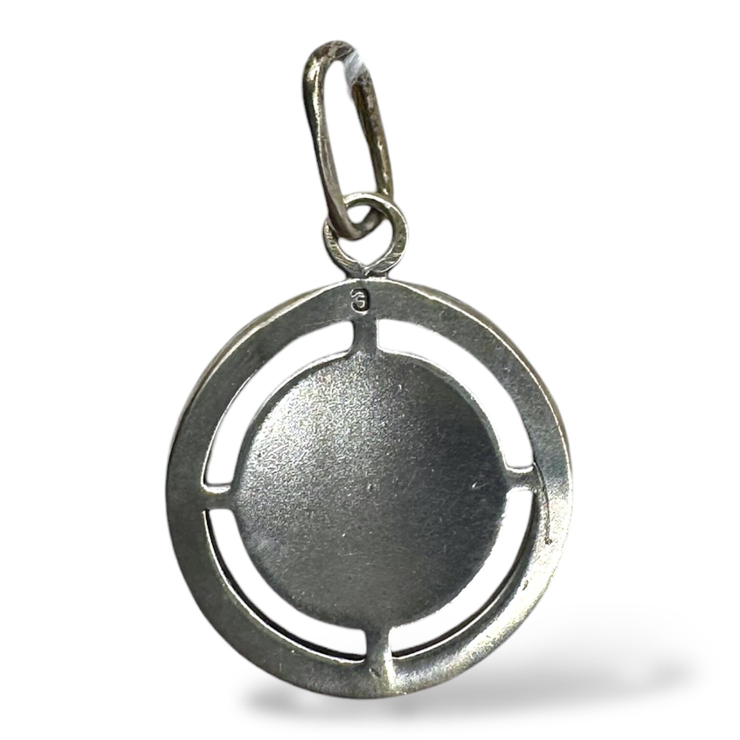 Срібна підвіска без вставок