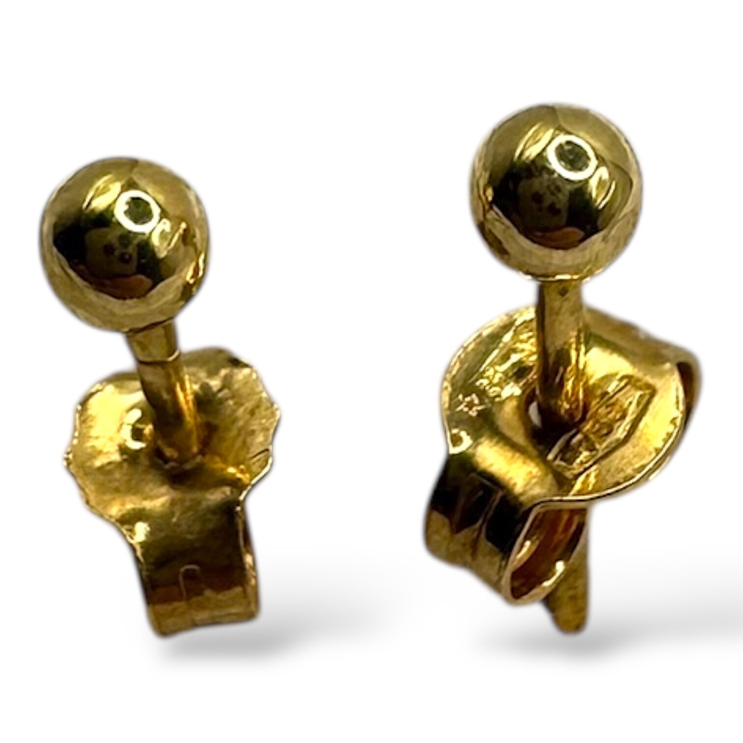 Золотые серьги без вставки