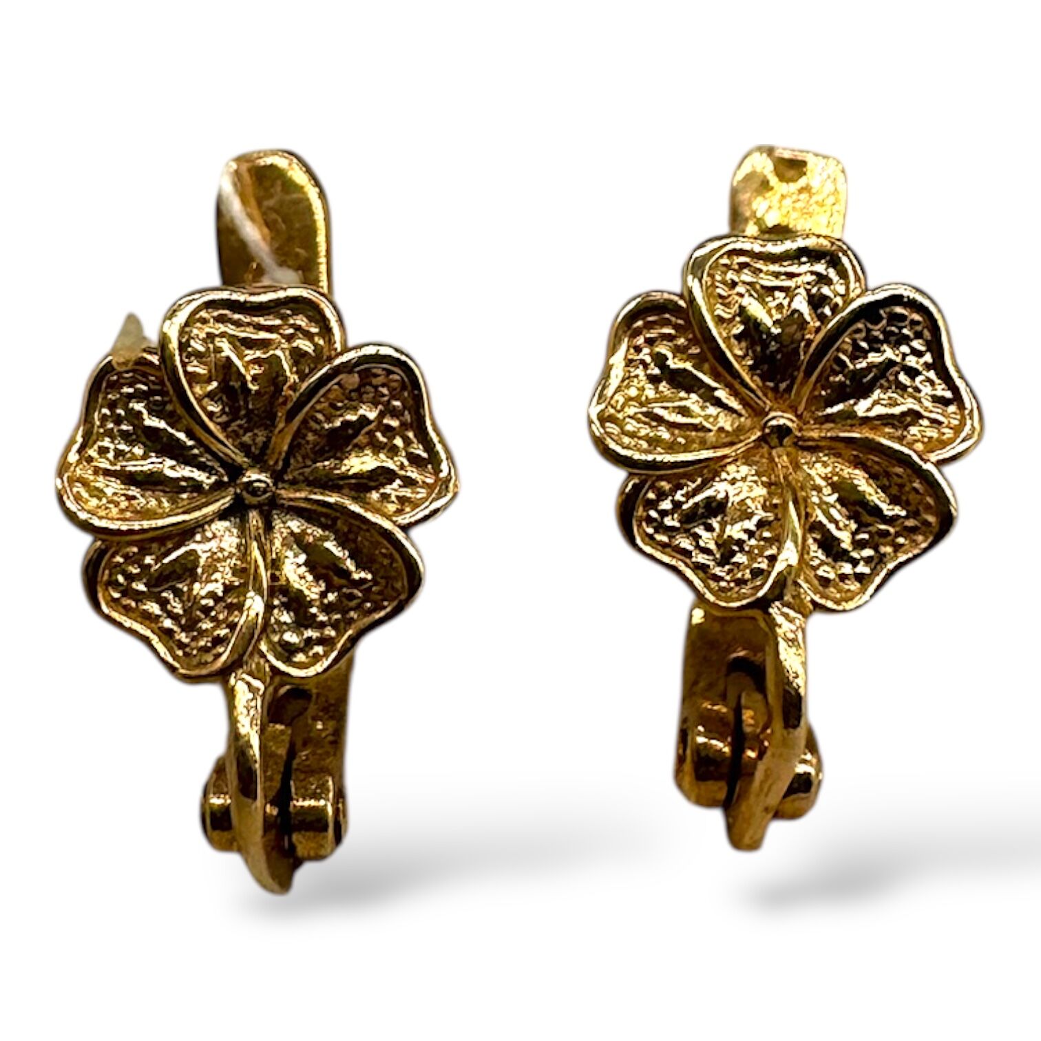 Золоті сережки без вставки