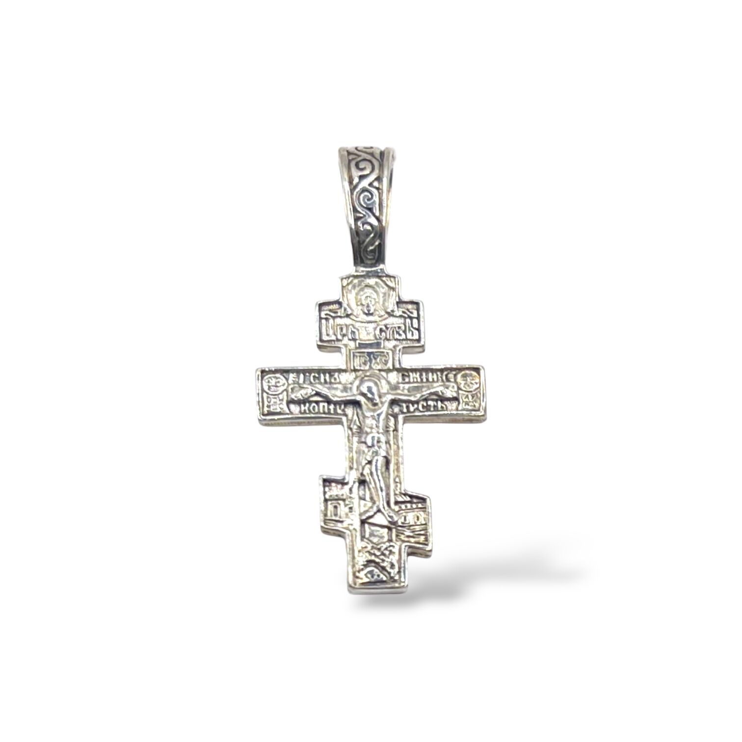 Срібна підвіска без вставки