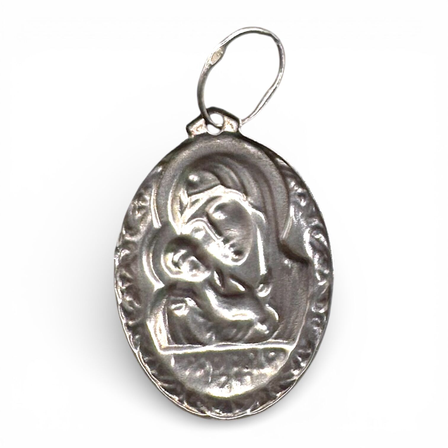 Срібна підвіска без вставок