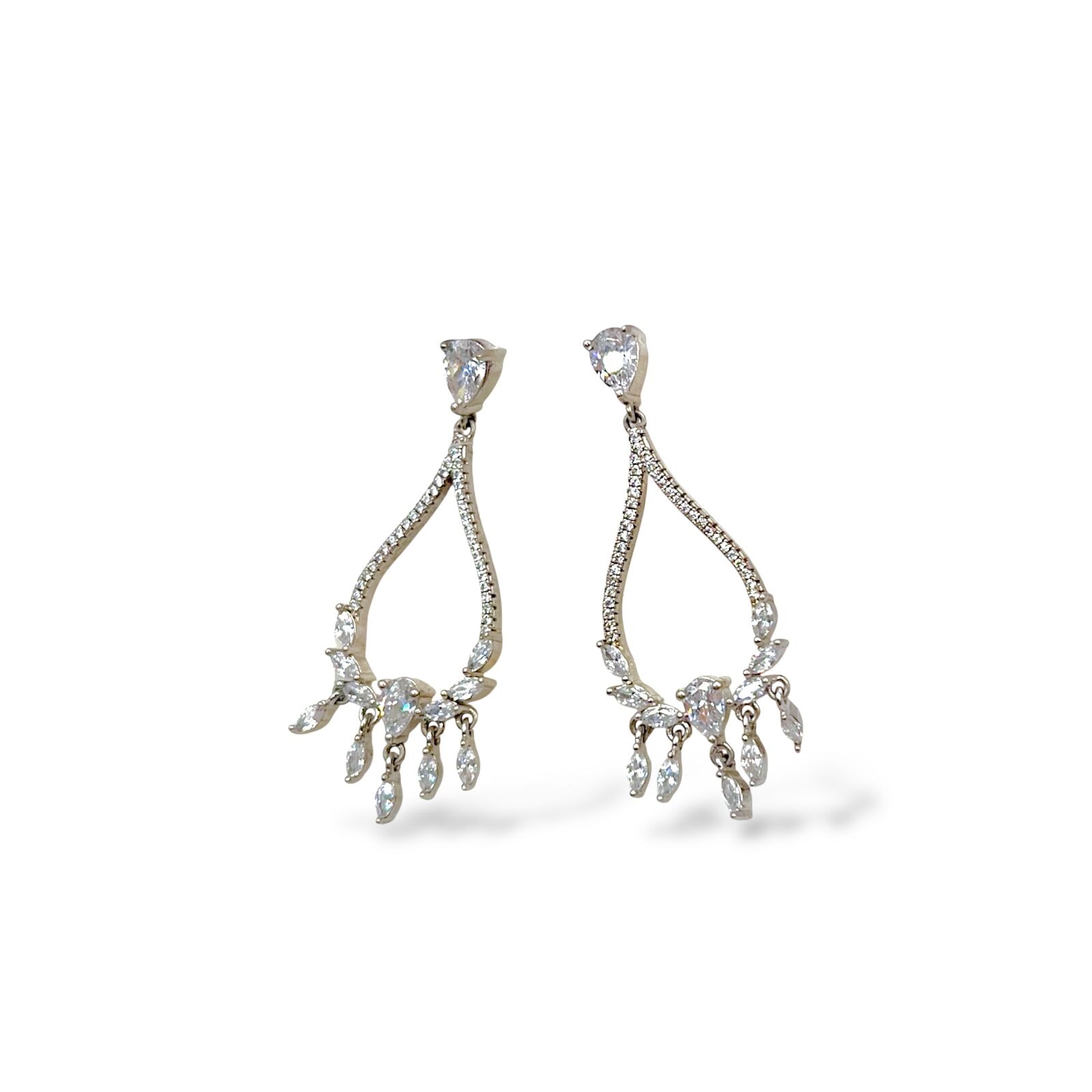 Срібні сережки