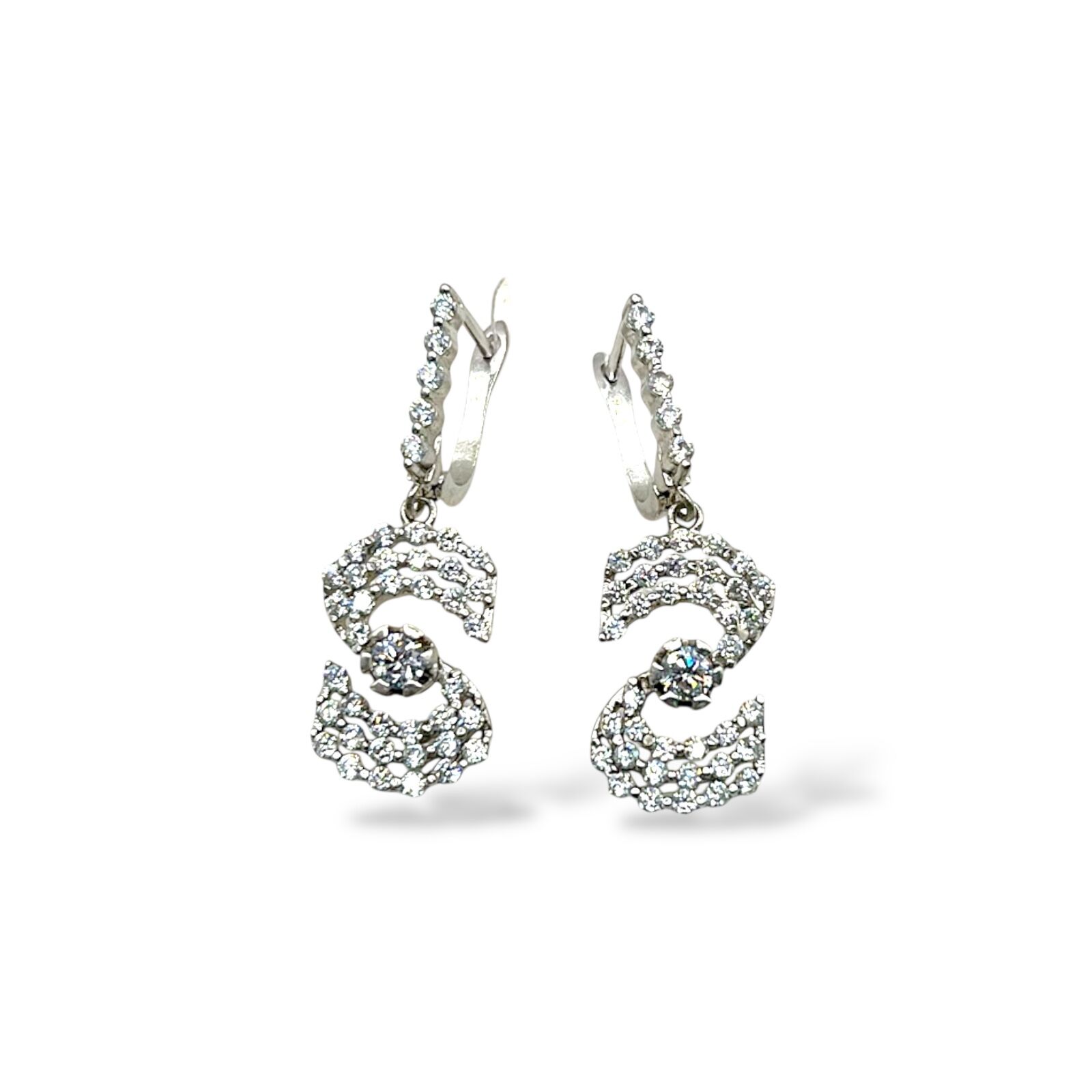 Срібні сережки