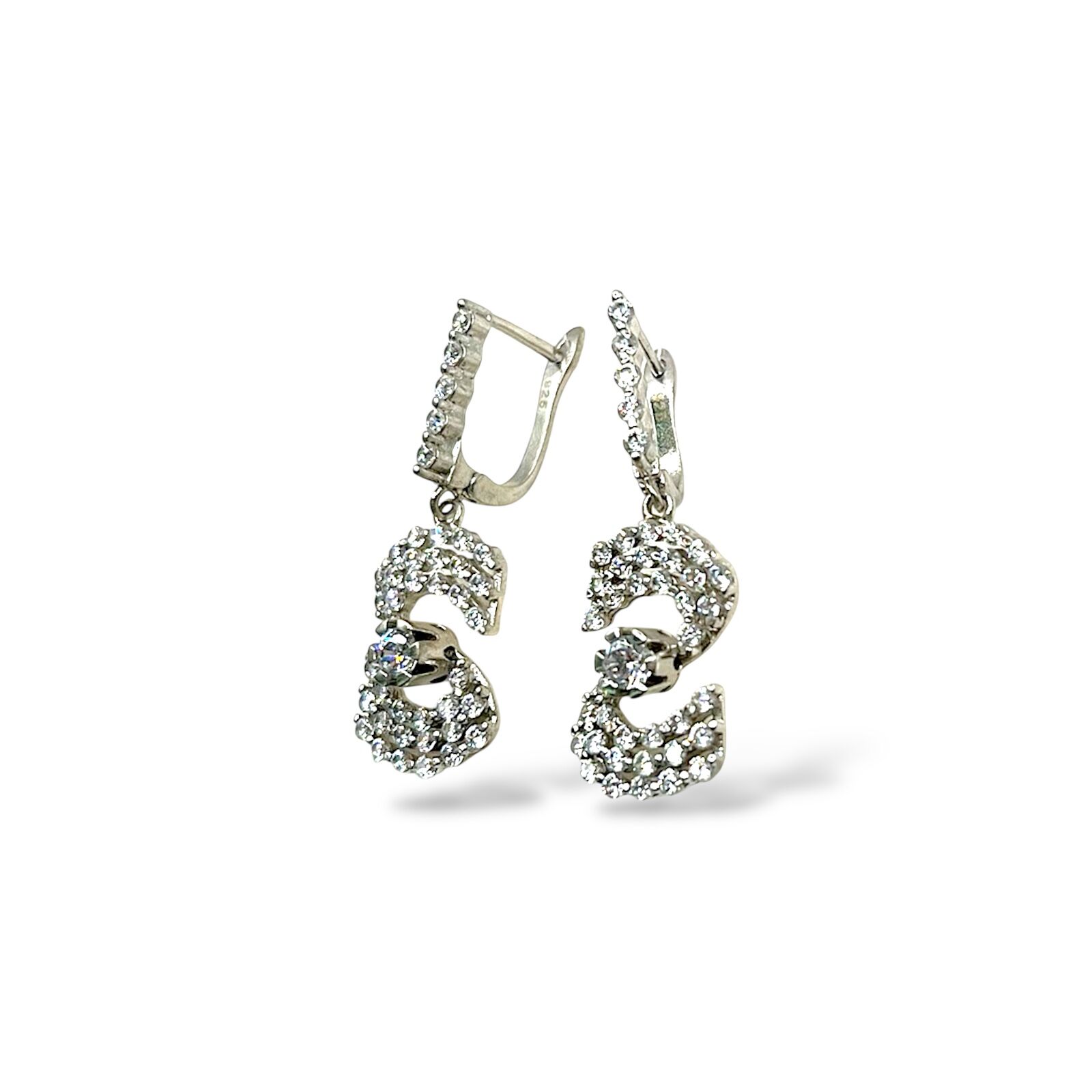 Срібні сережки