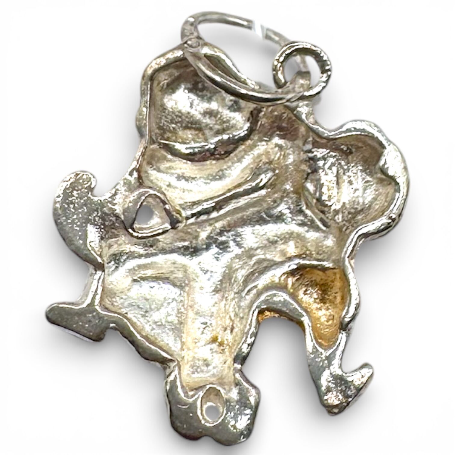 Серебряная подвеска без вставки