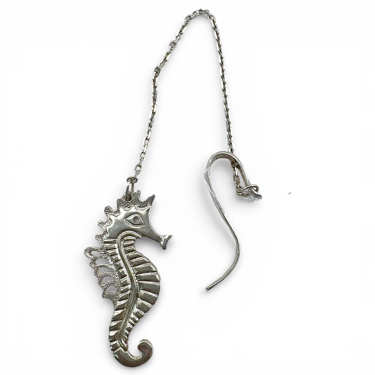 Серебряная подвеска без вставок