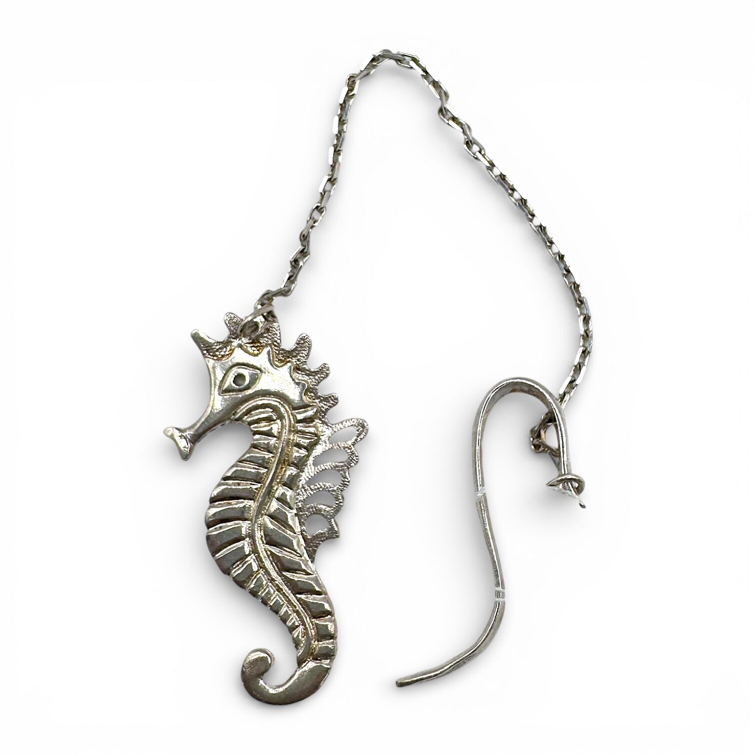 Серебряная подвеска без вставок