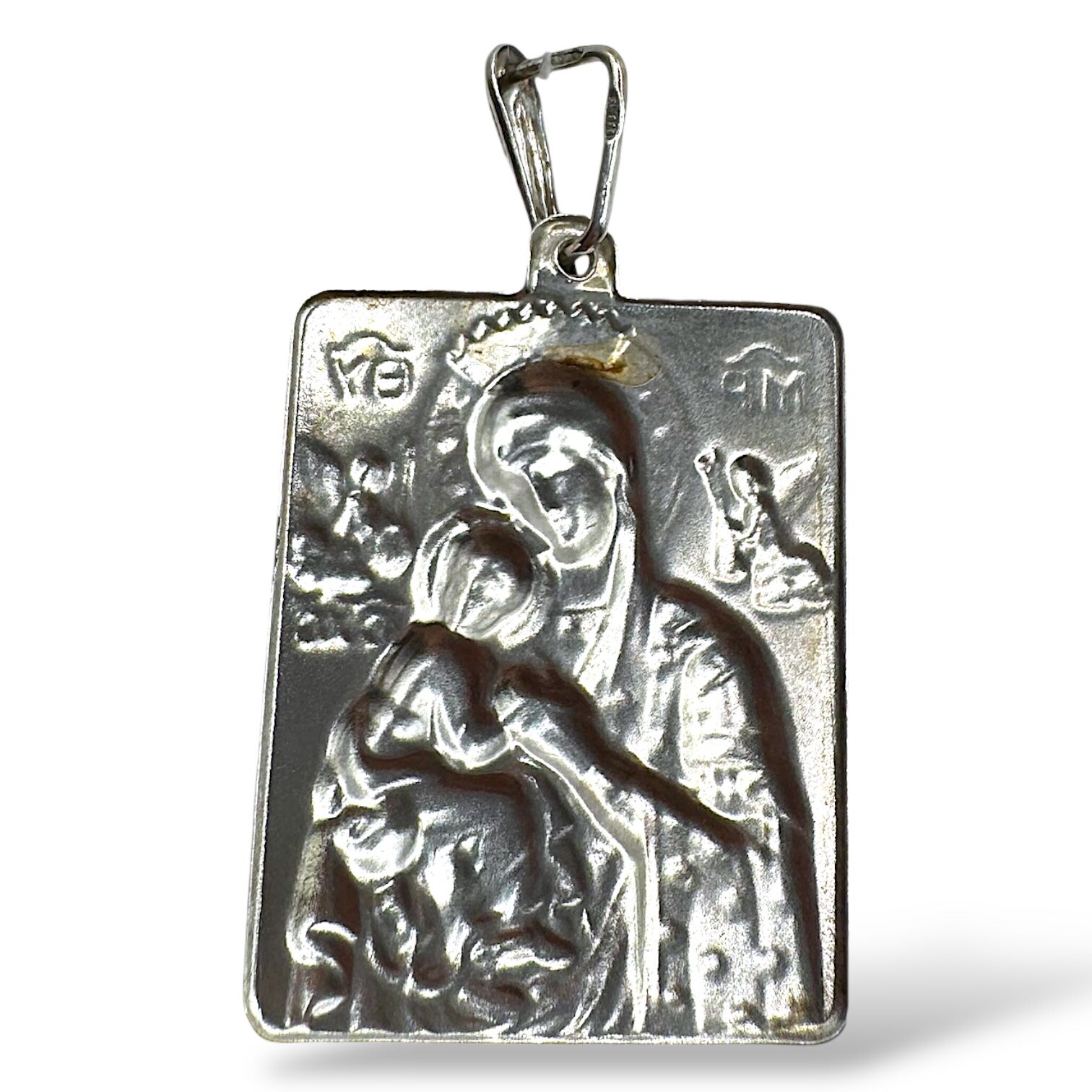 Серебряная подвеска без вставок