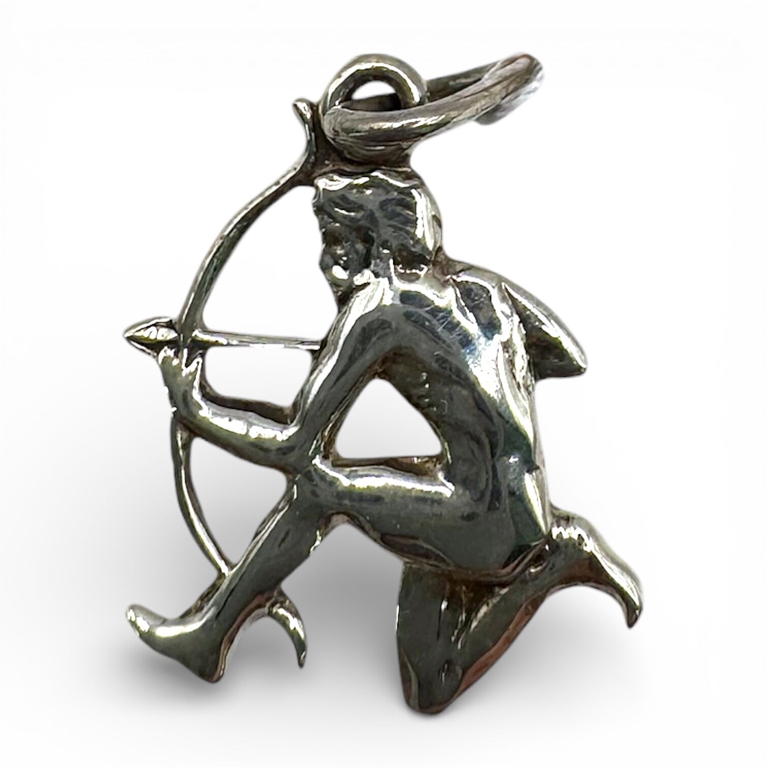 Срібна підвіска без вставок