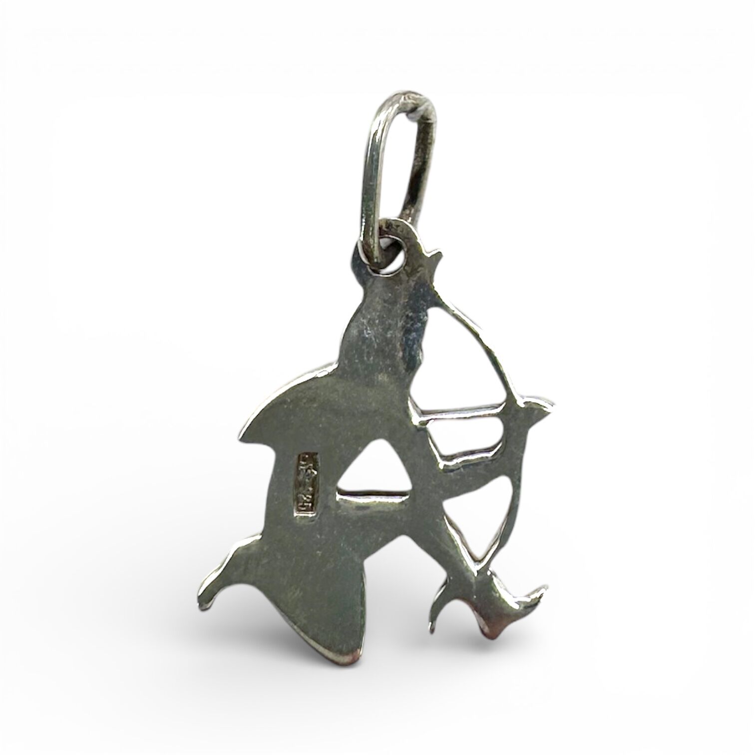 Срібна підвіска без вставок