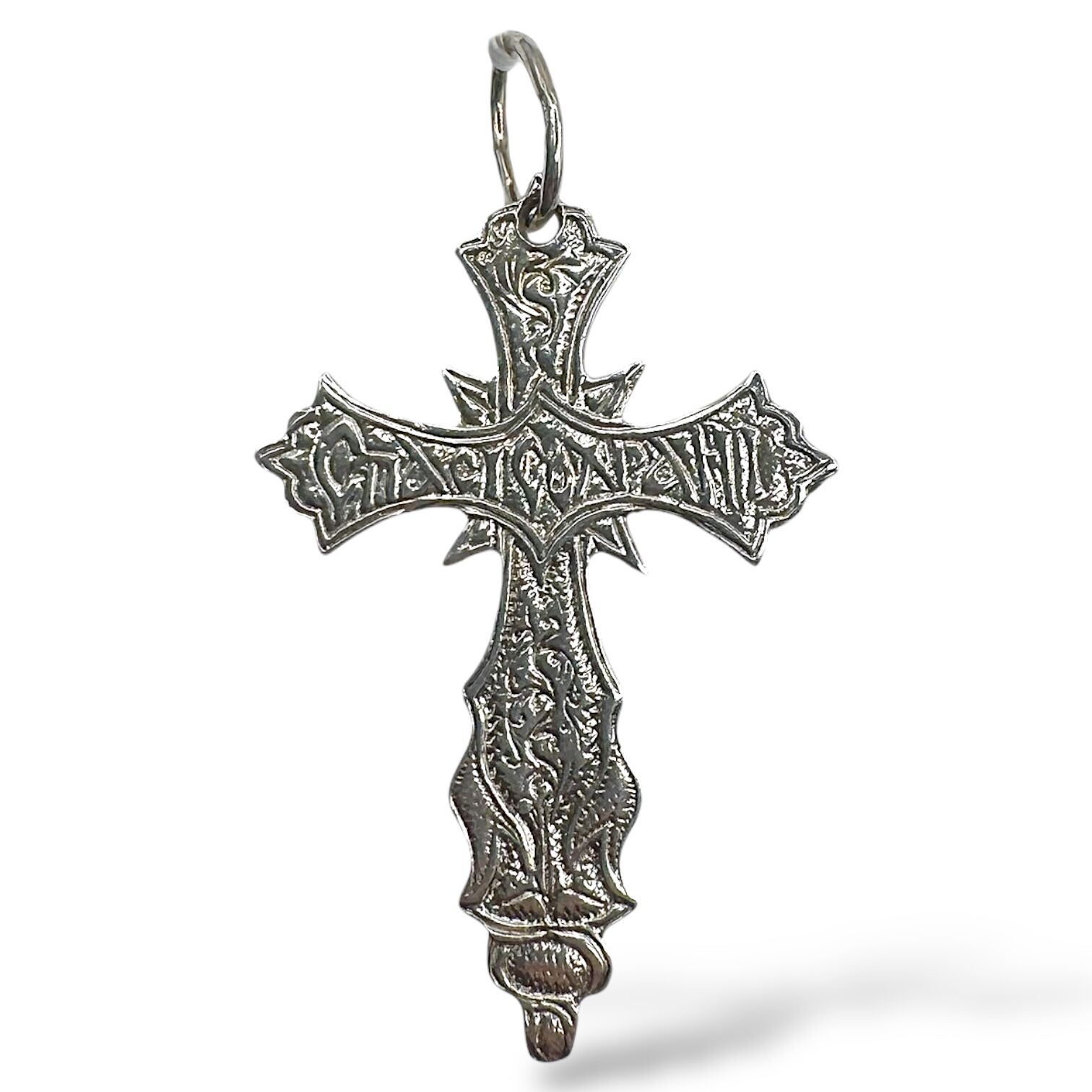 Срібна підвіска без вставок