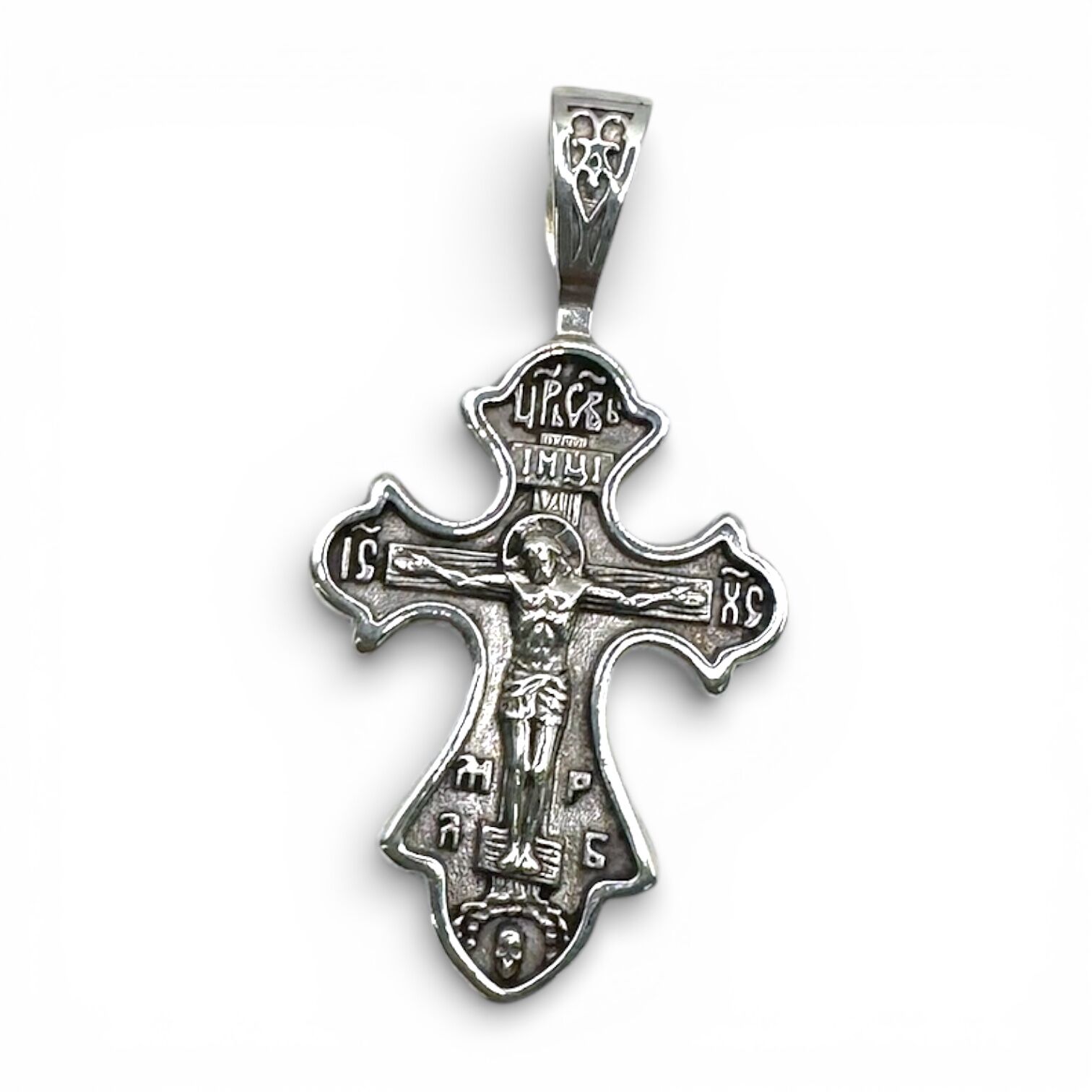 Серебряная подвеска без вставок