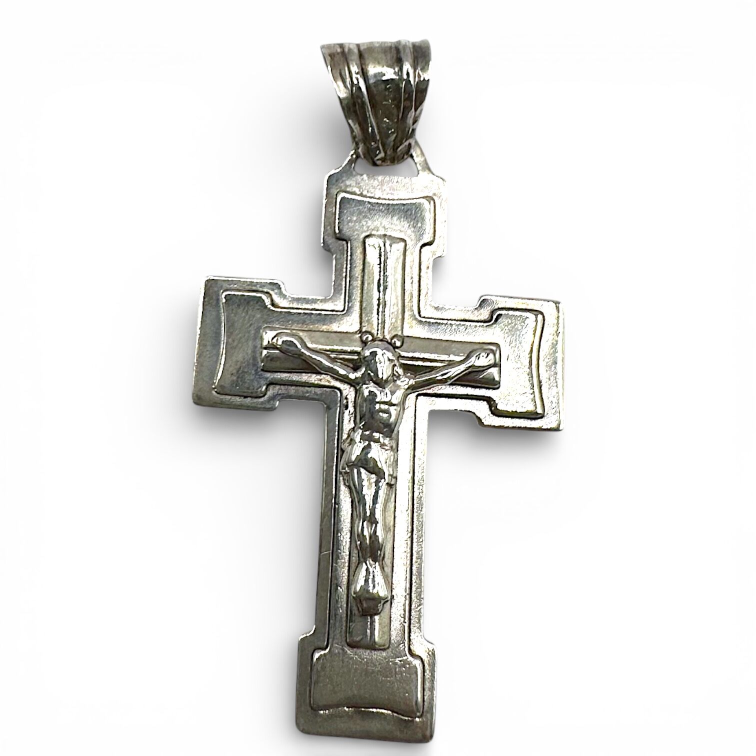 Срібна підвіска без вставок