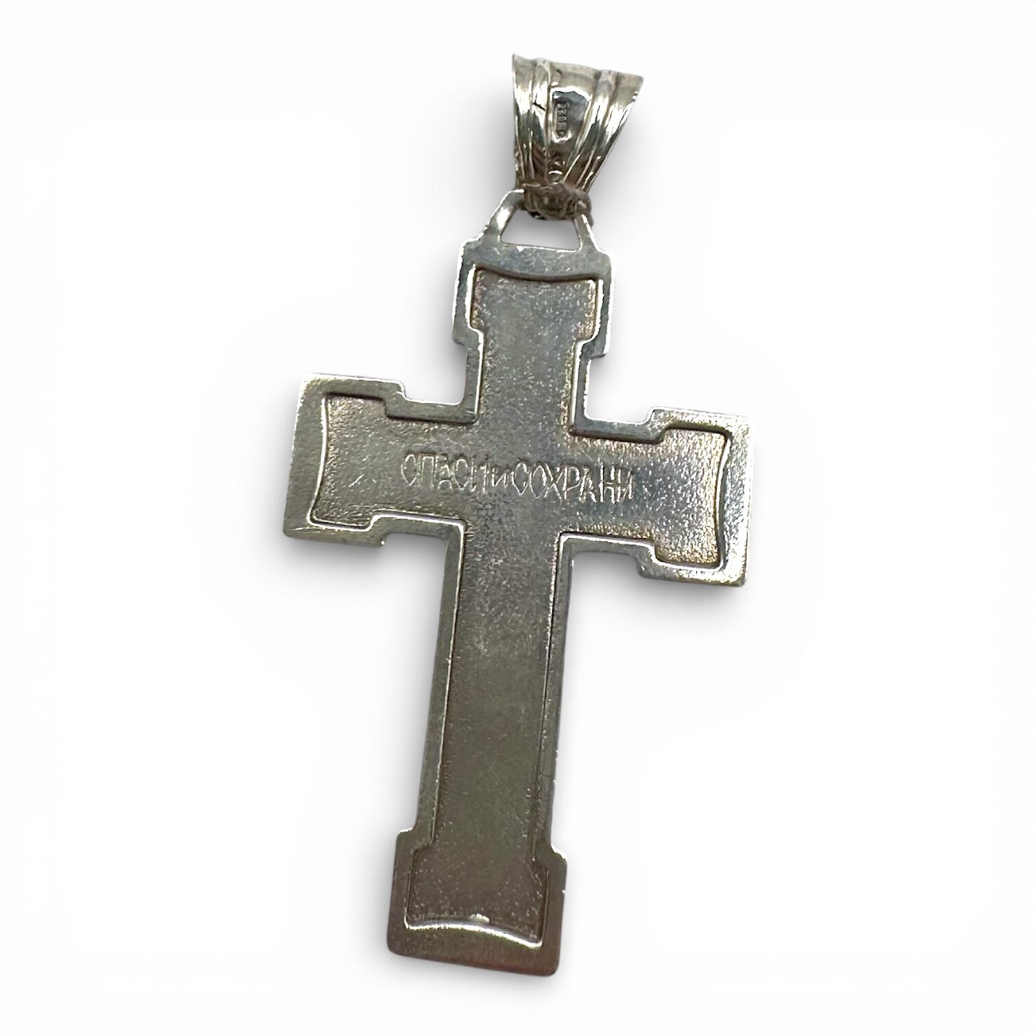 Срібна підвіска без вставок