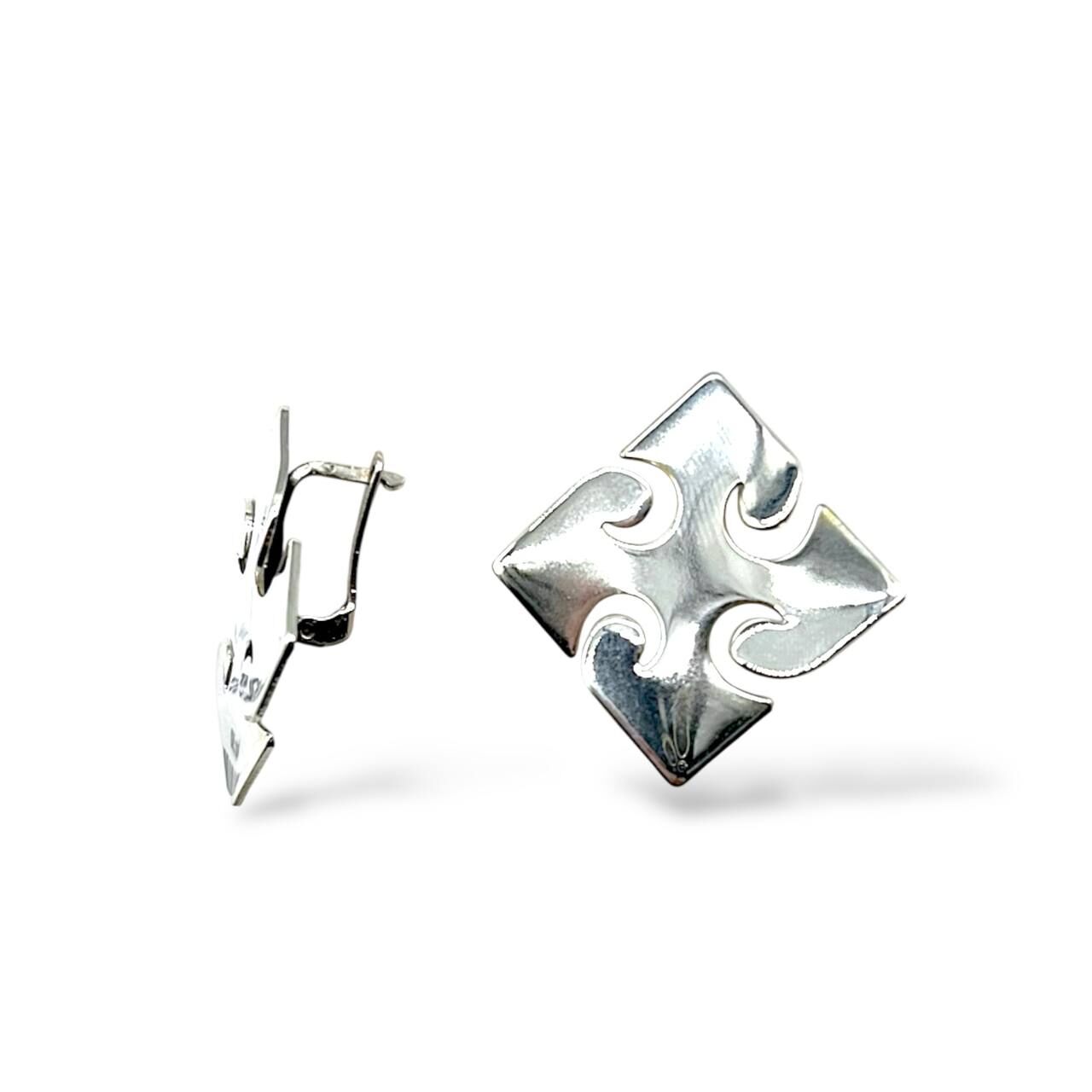 Срібні сережки