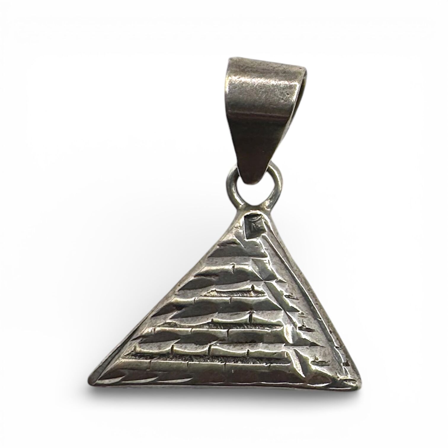 Срібна підвіска без вставки