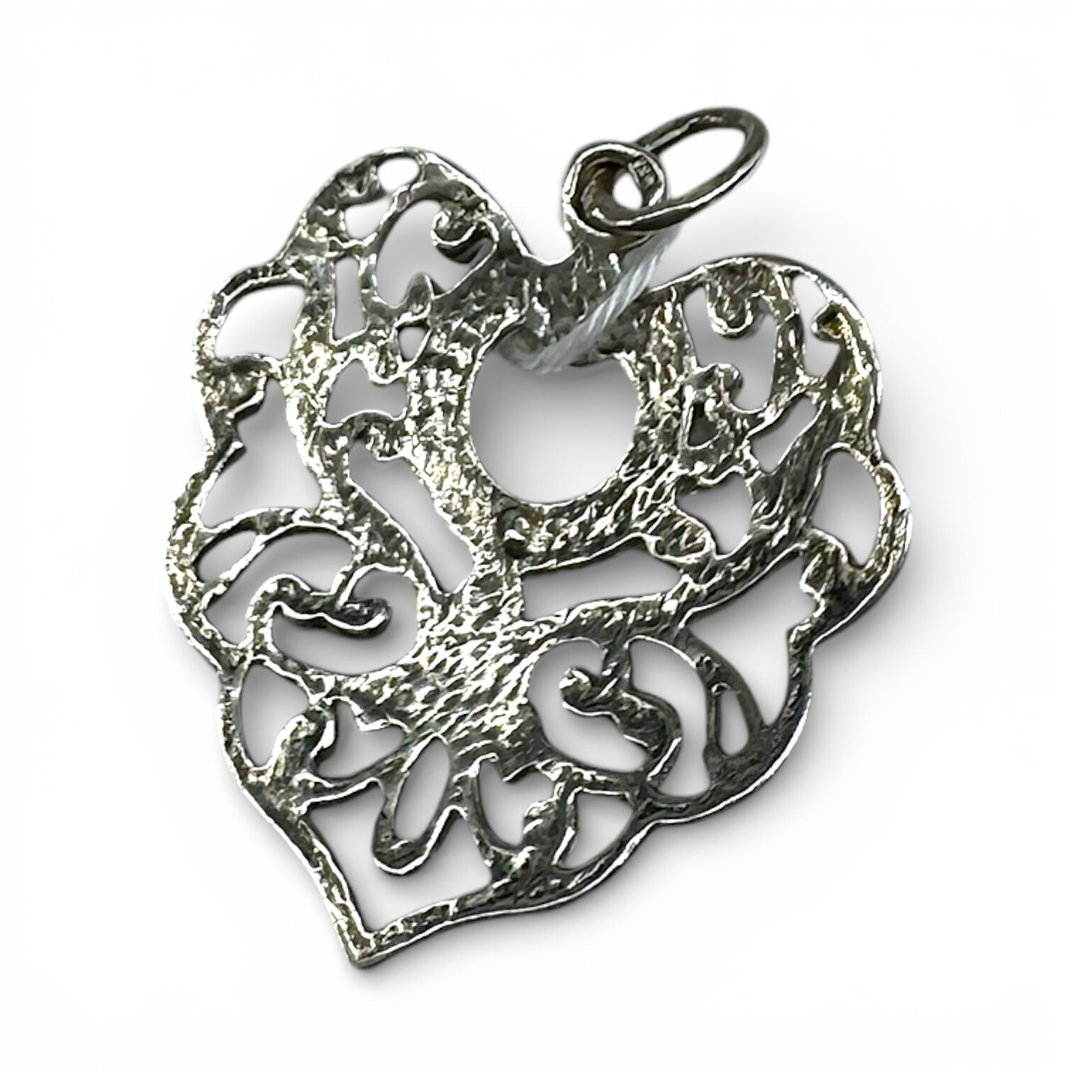 Срібна підвіска без вставок