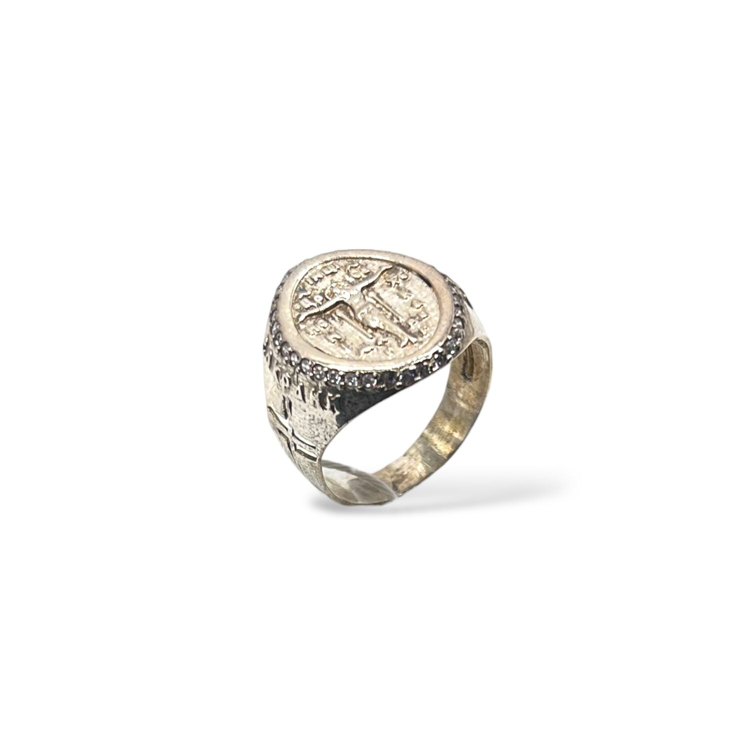 Срібна каблучка без вставки