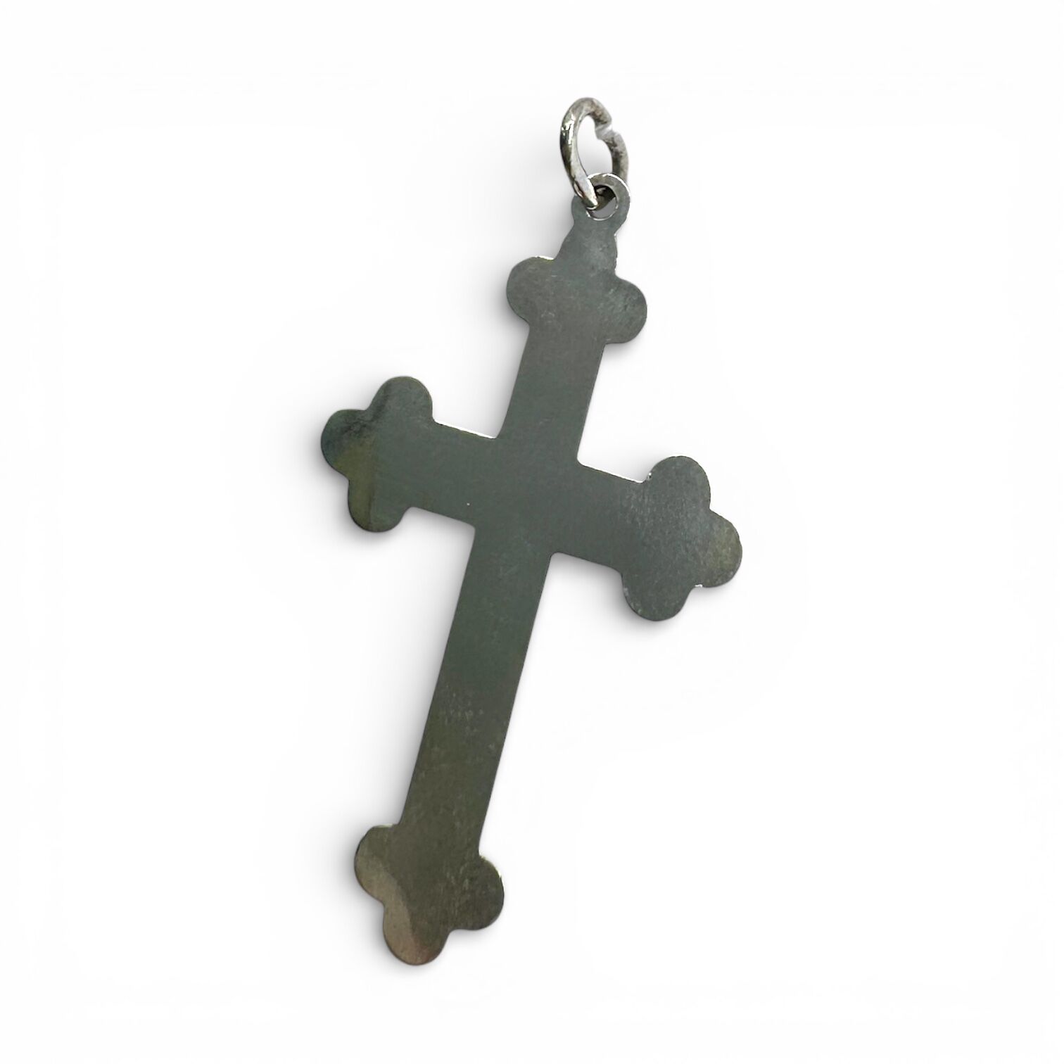 Серебряная подвеска без вставок