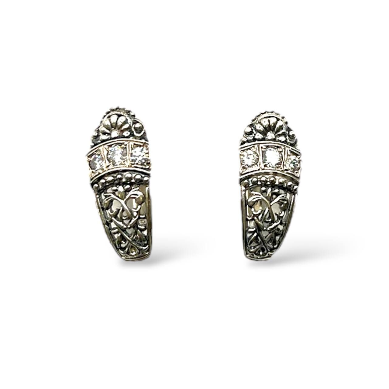 Серебряные серьги