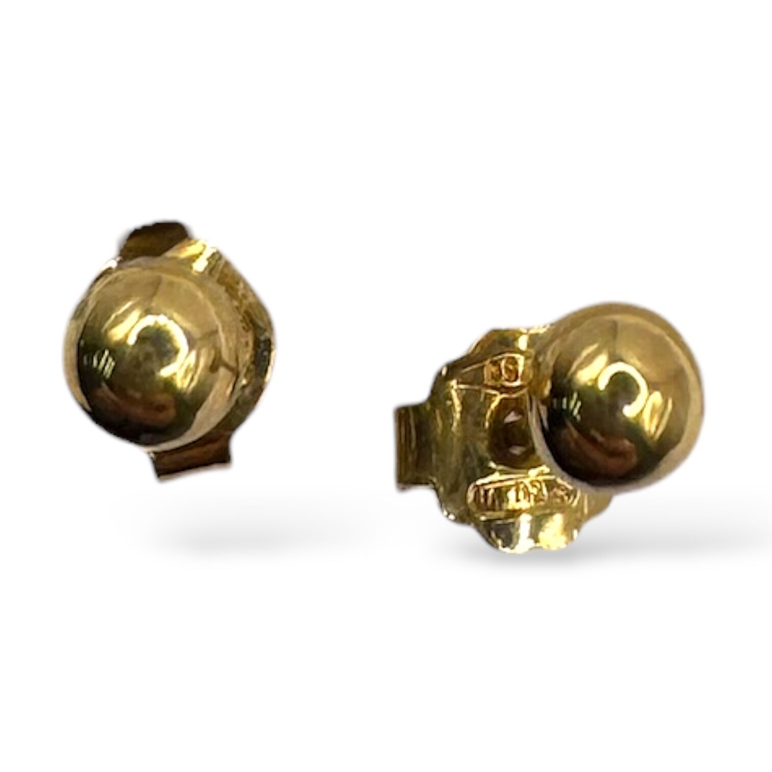 Золоті сережки без вставки