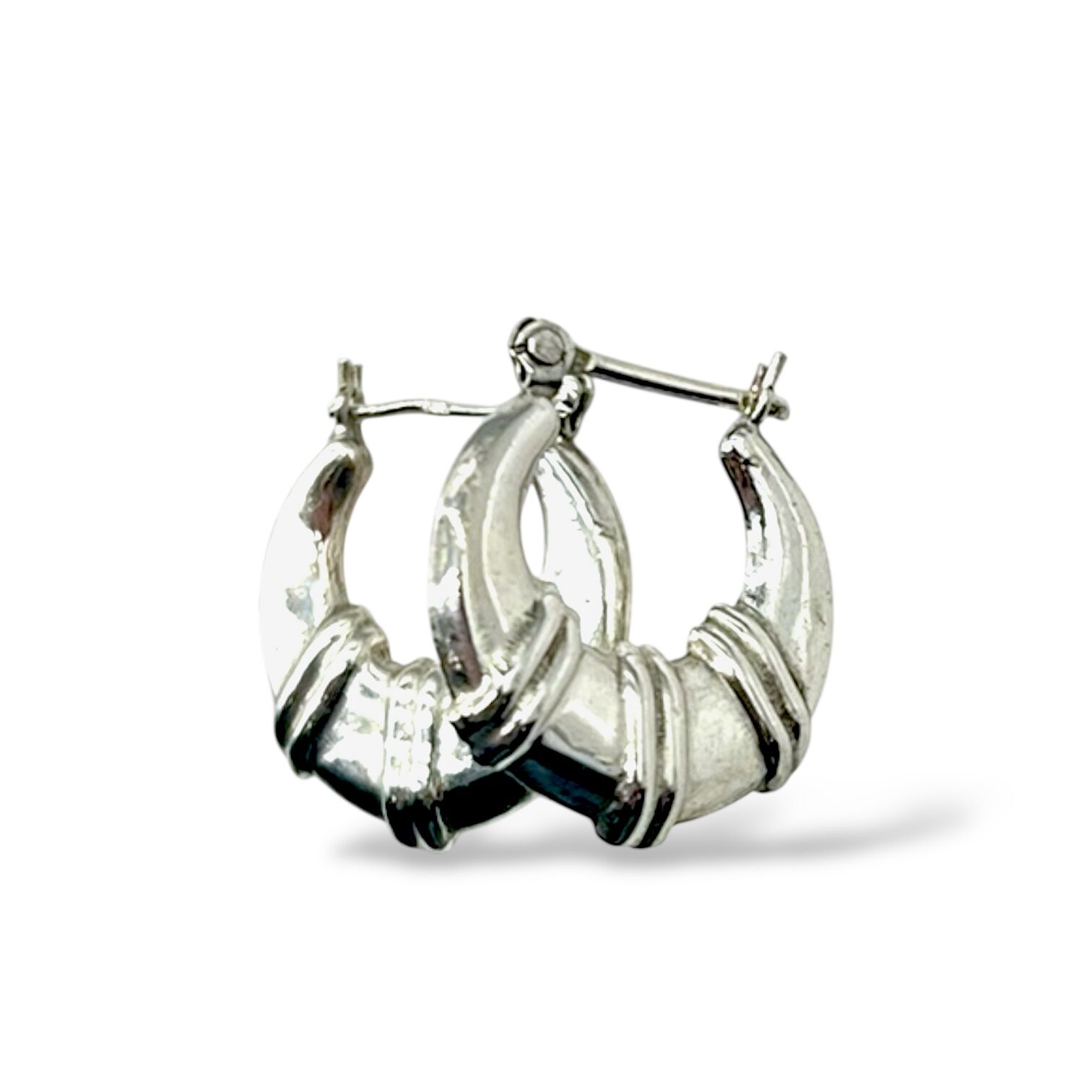 Срібні сережки