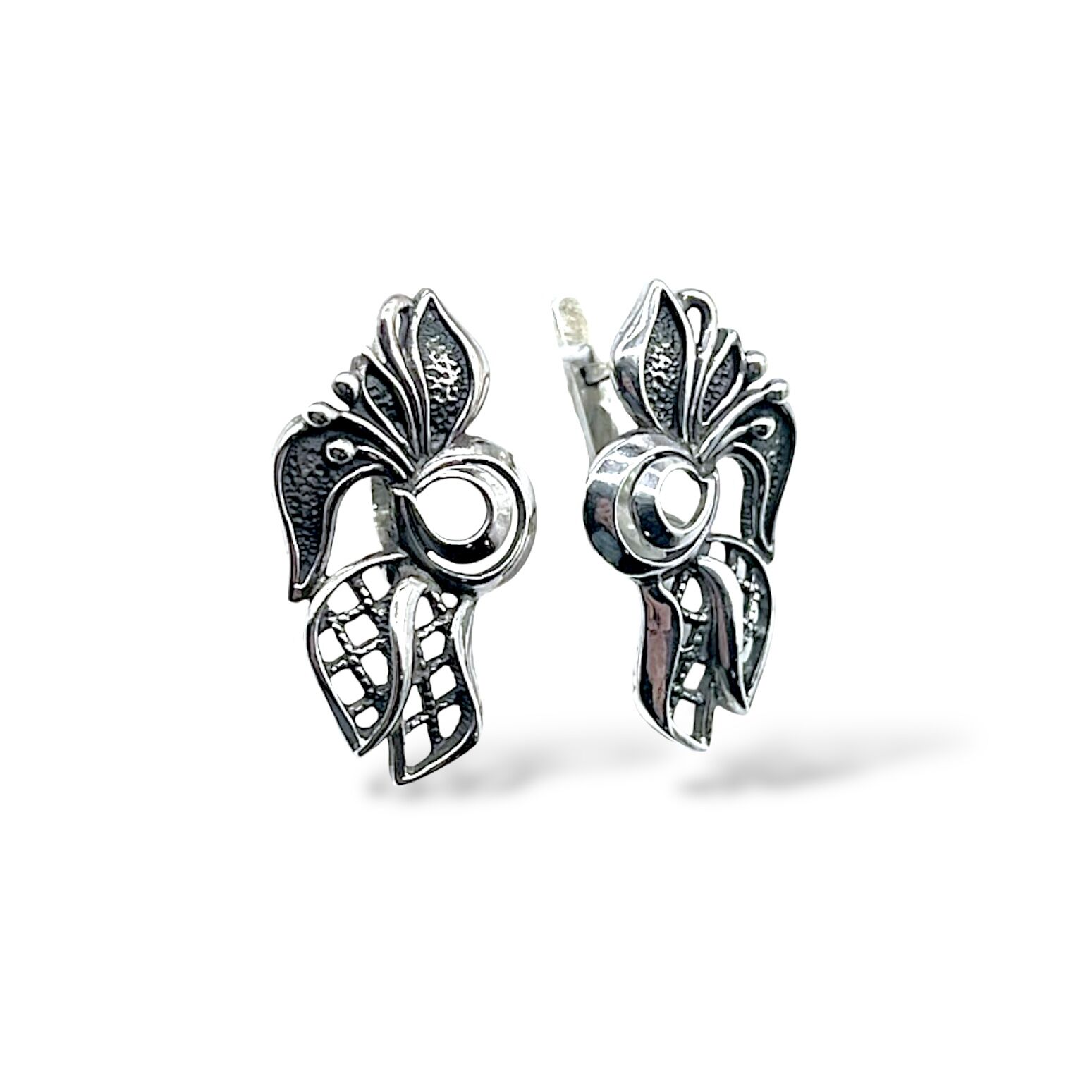 Серебряные серьги