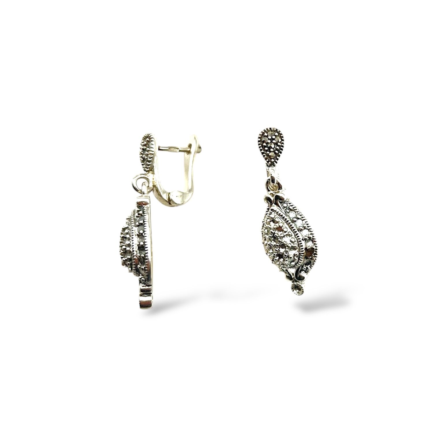 Срібні сережки