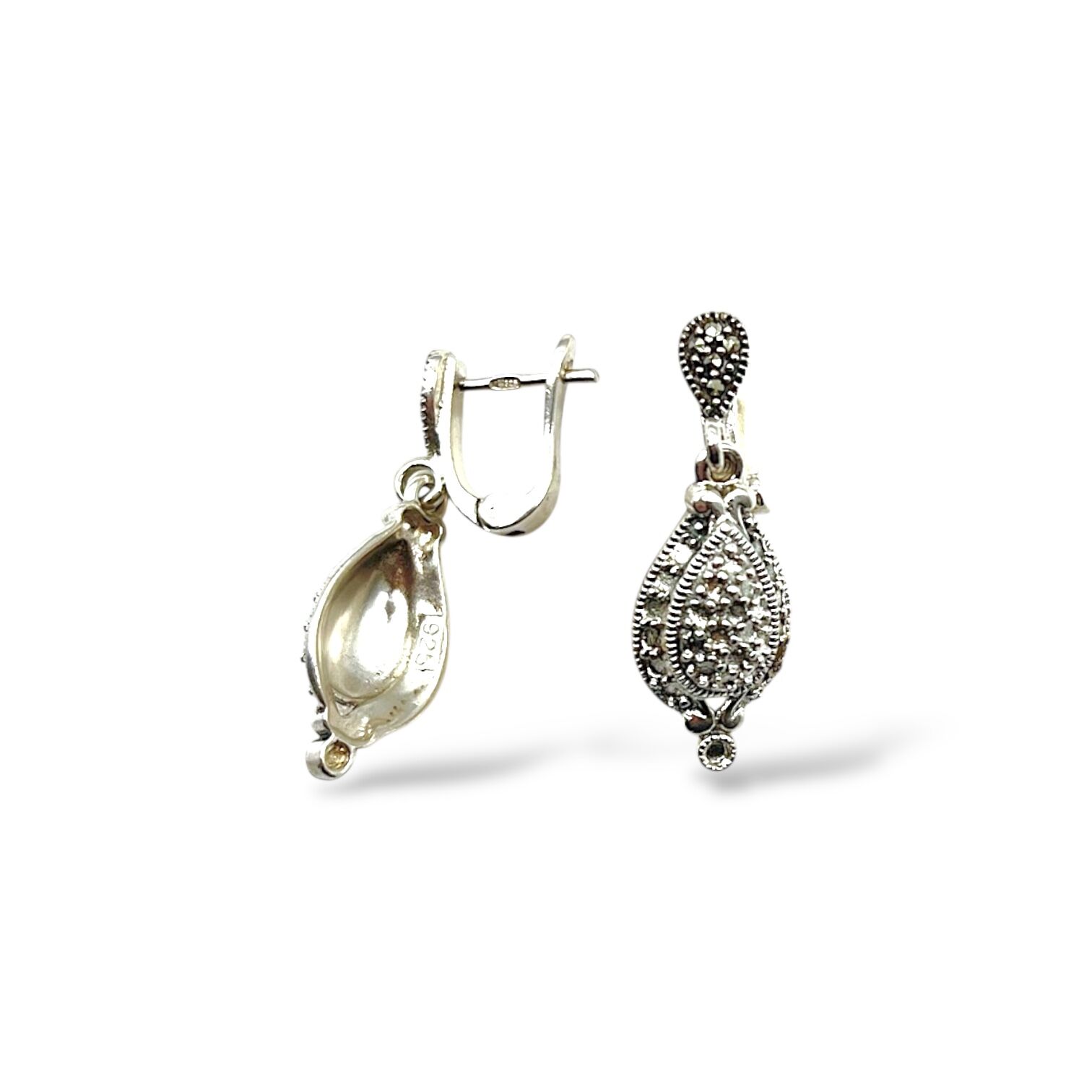 Срібні сережки