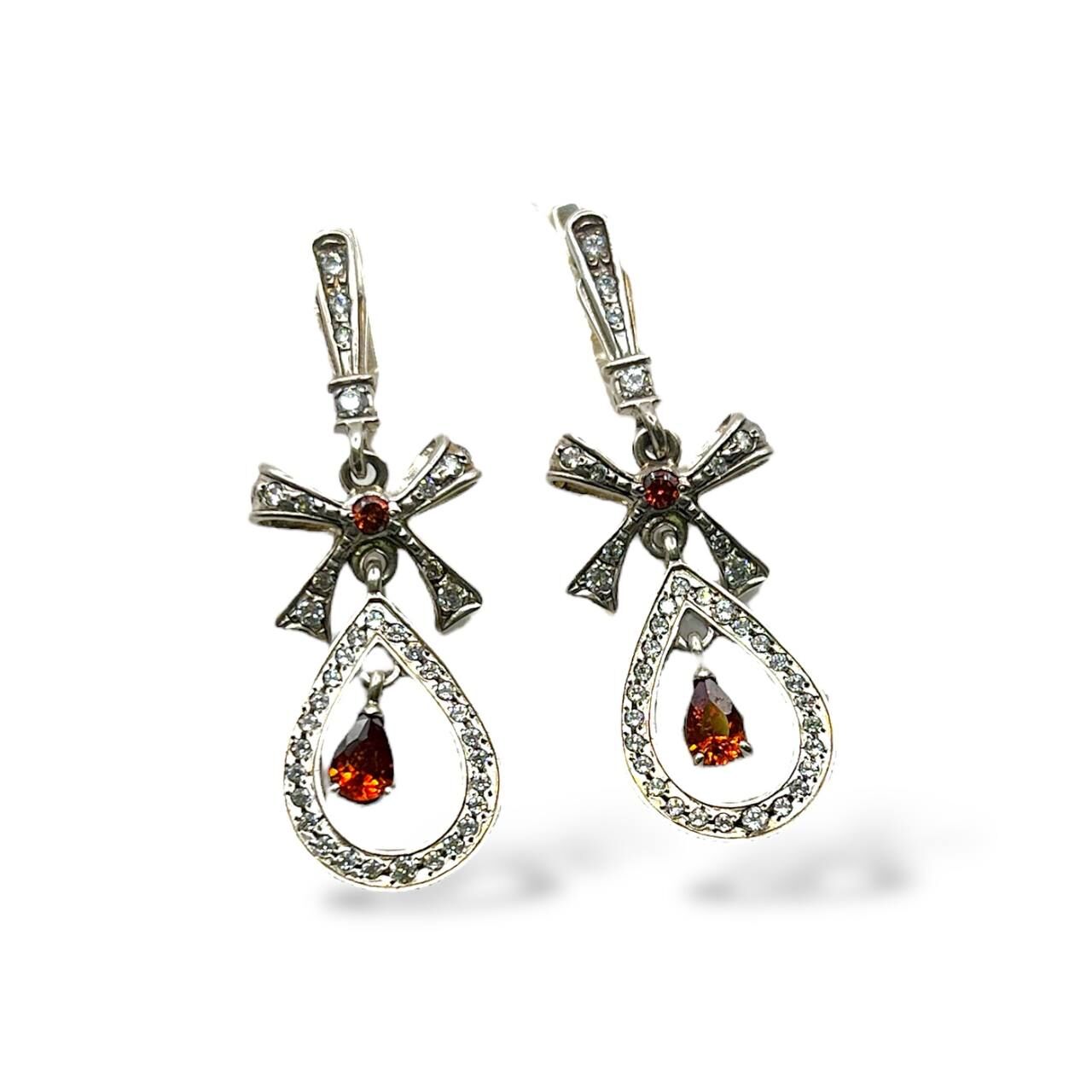 Серебряные серьги