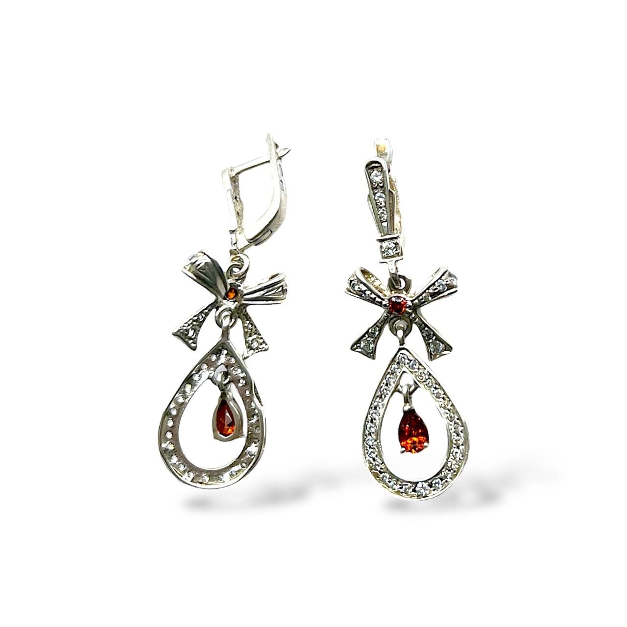 Серебряные серьги