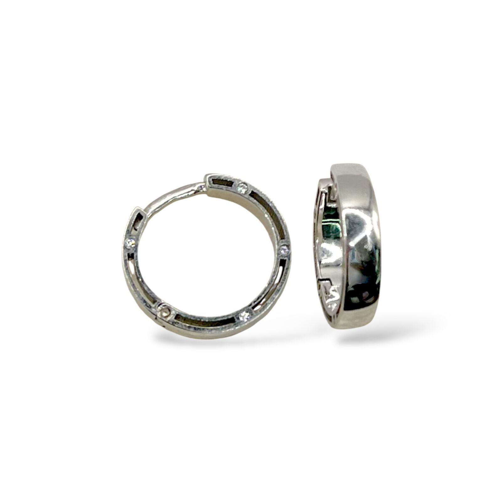 Золоті сережки з фіанітами