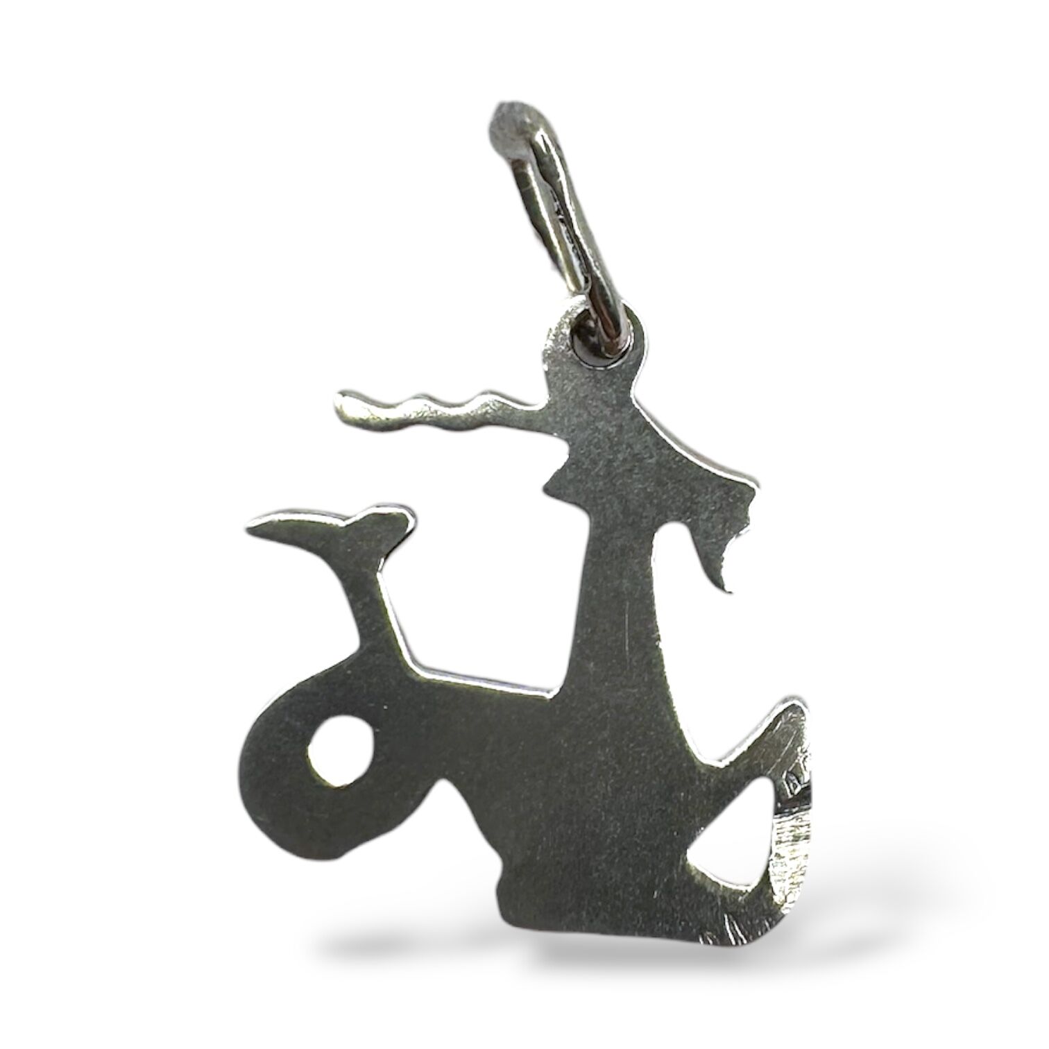 Срібна підвіска без вставок