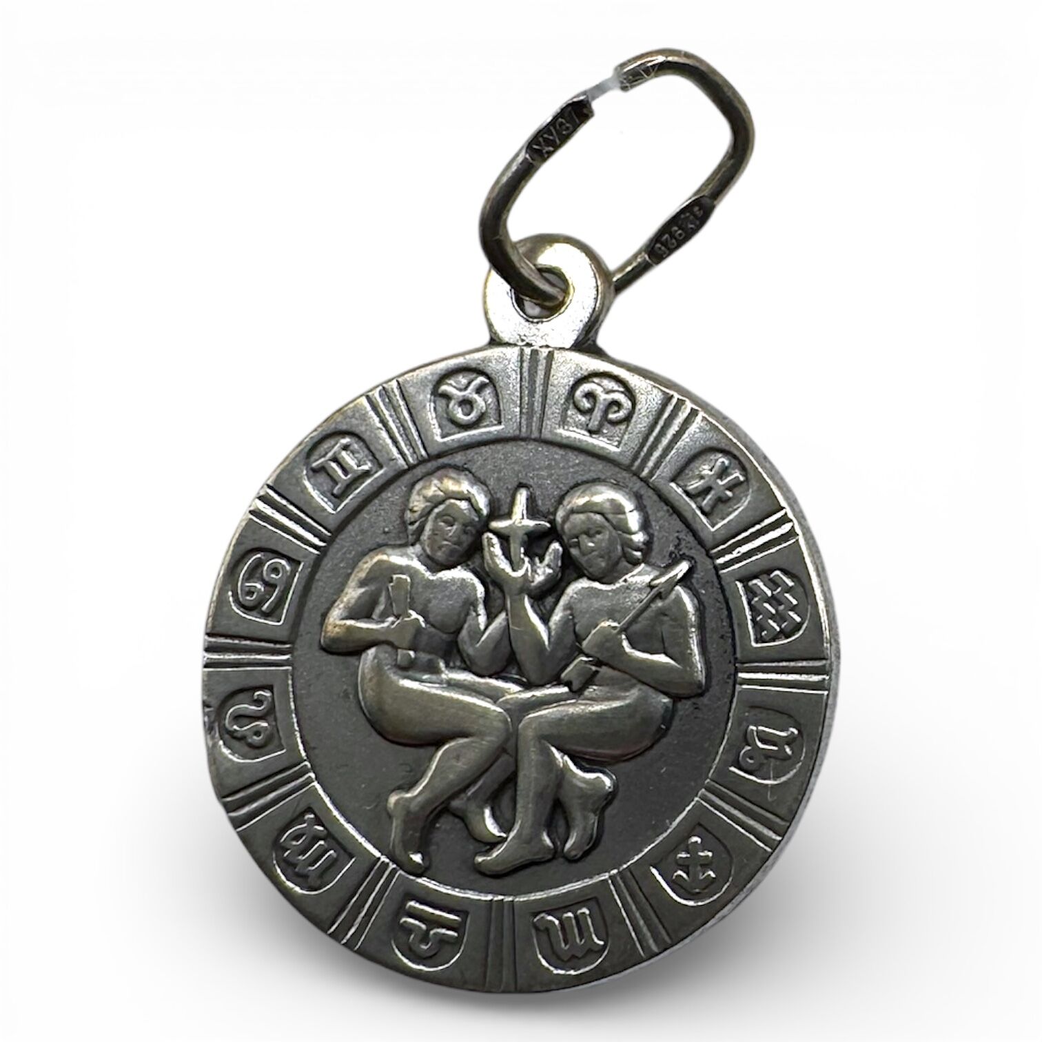 Срібна підвіска без вставок