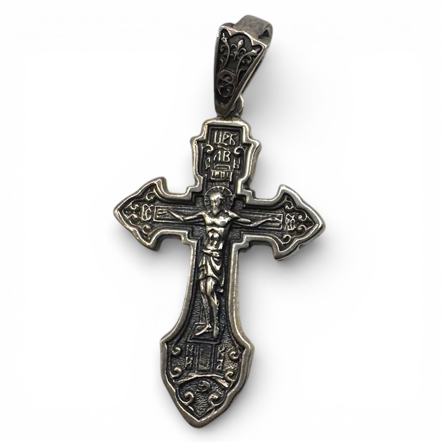 Серебряная подвеска без вставок