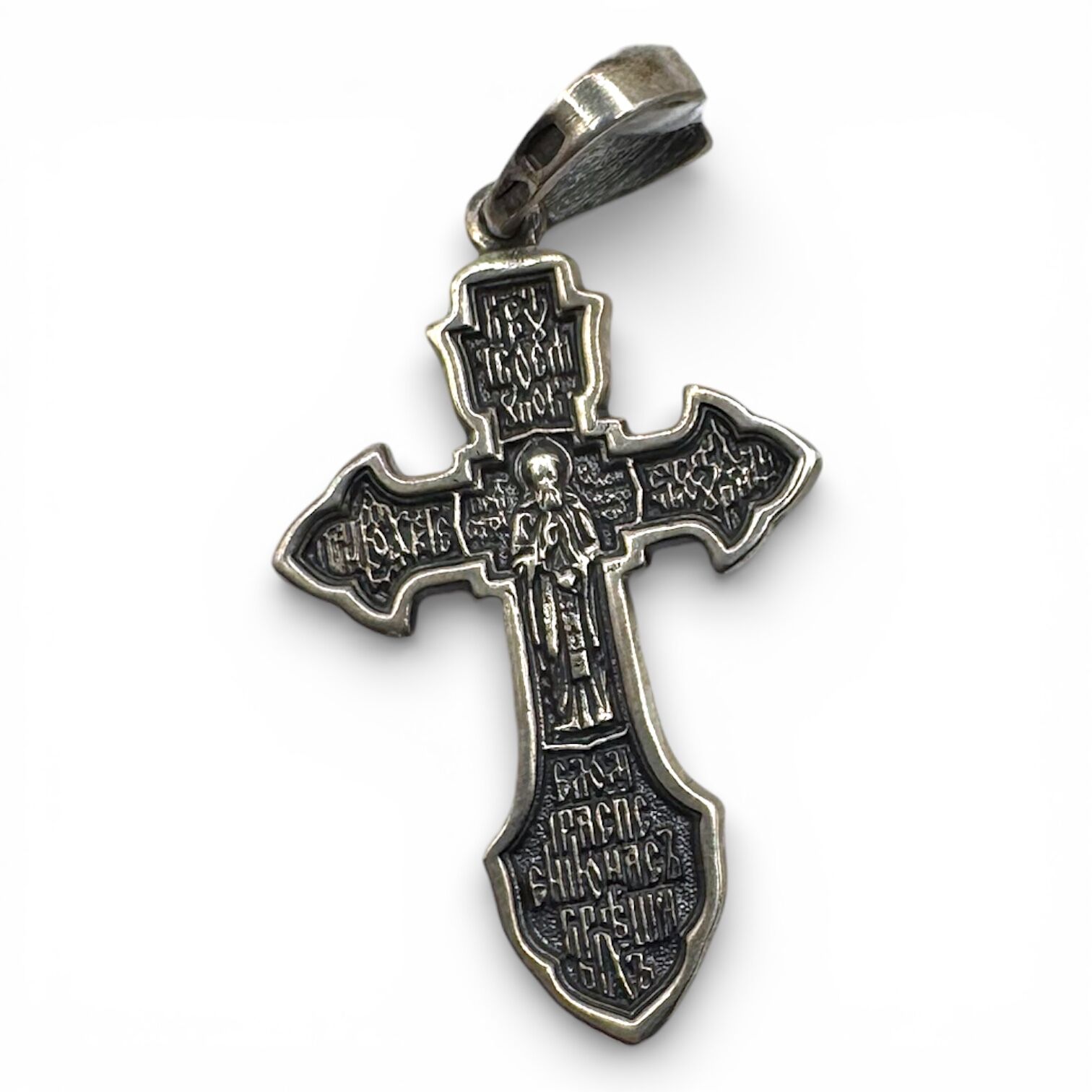 Серебряная подвеска без вставок