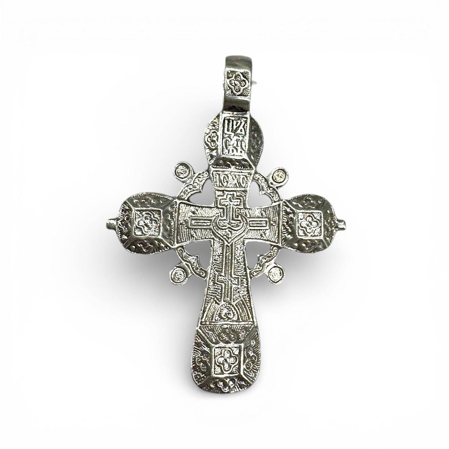 Серебряная подвеска без вставок