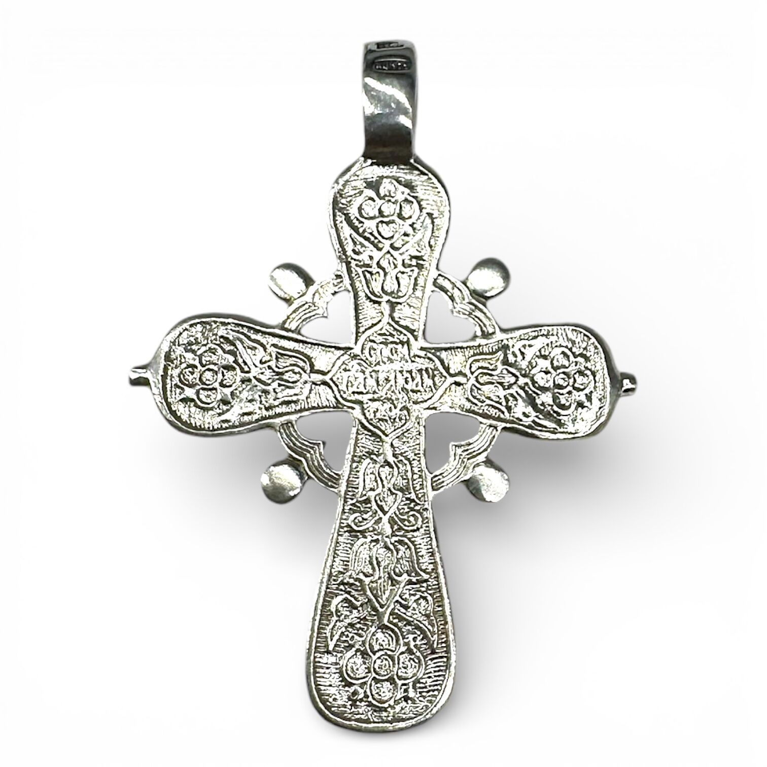 Серебряная подвеска без вставок