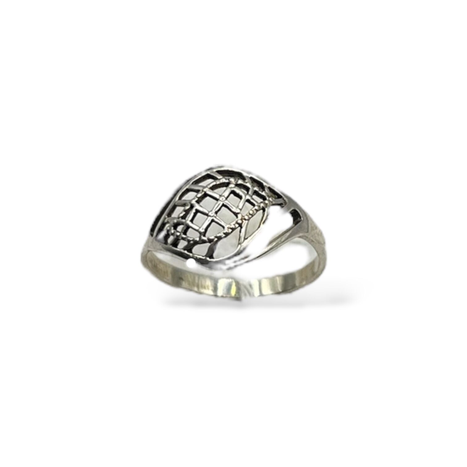 Срібна каблучка без вставки