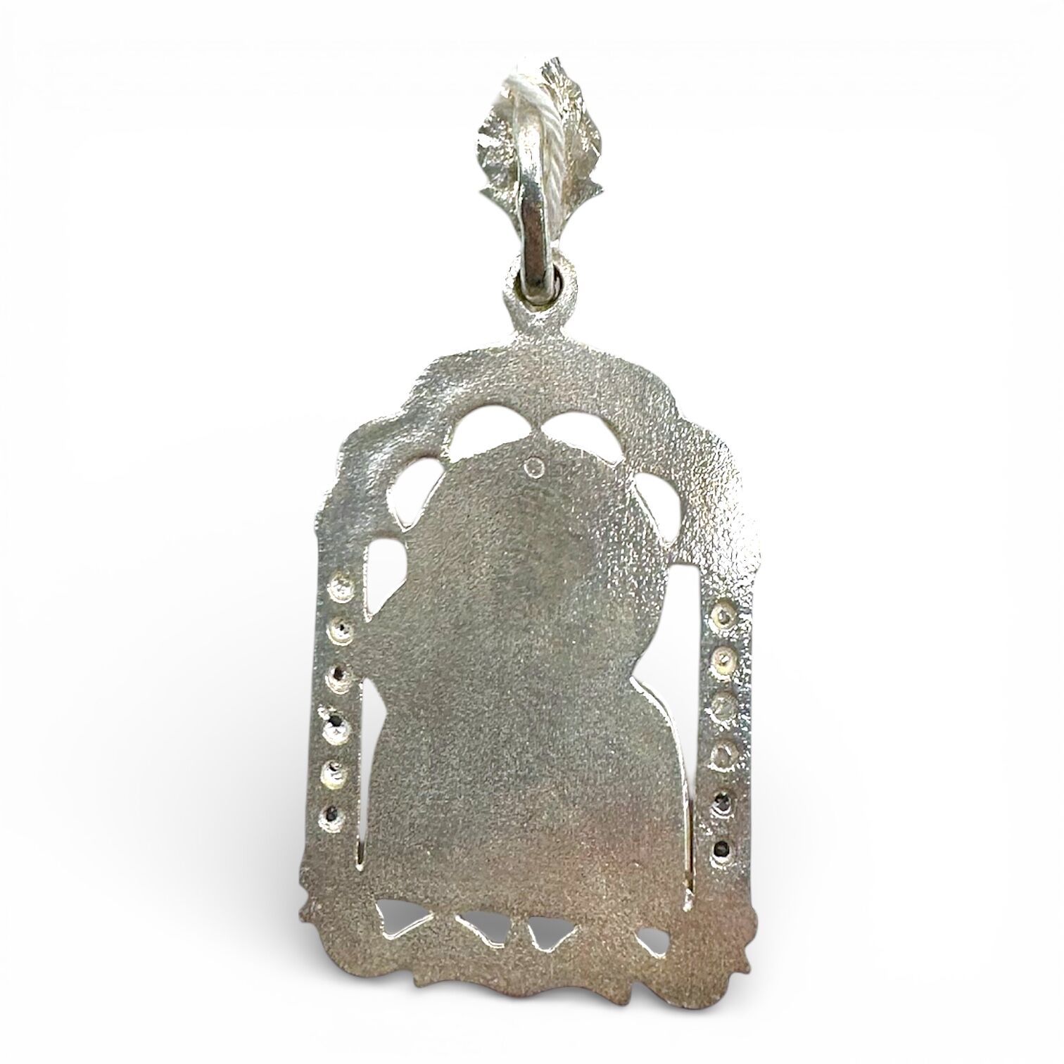 Серебряная подвеска без вставок