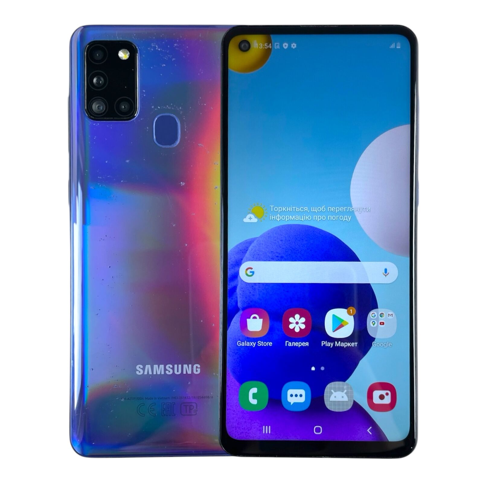 Смартфон Samsung A21s 4/64