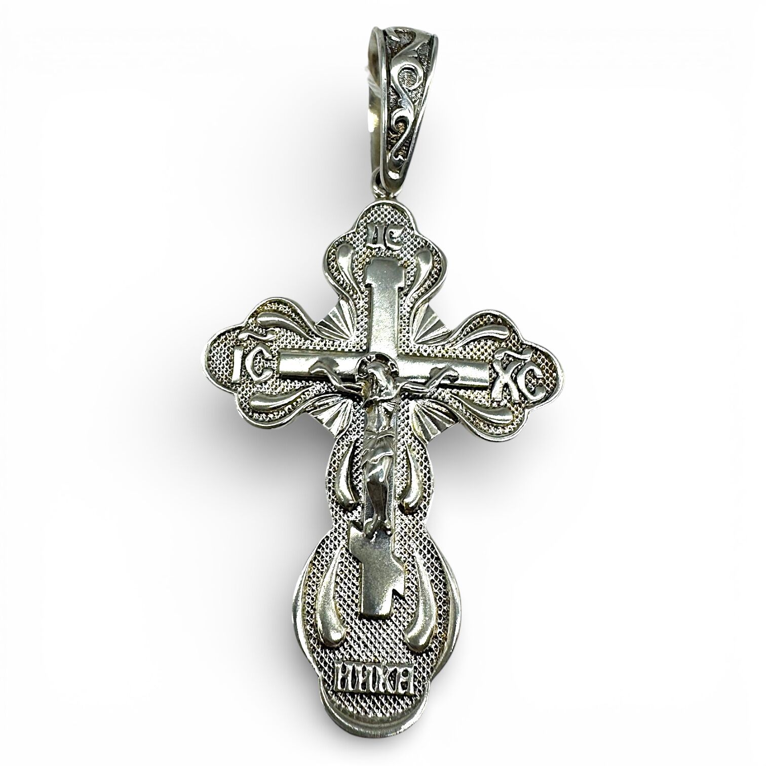 Серебряная подвеска без вставок