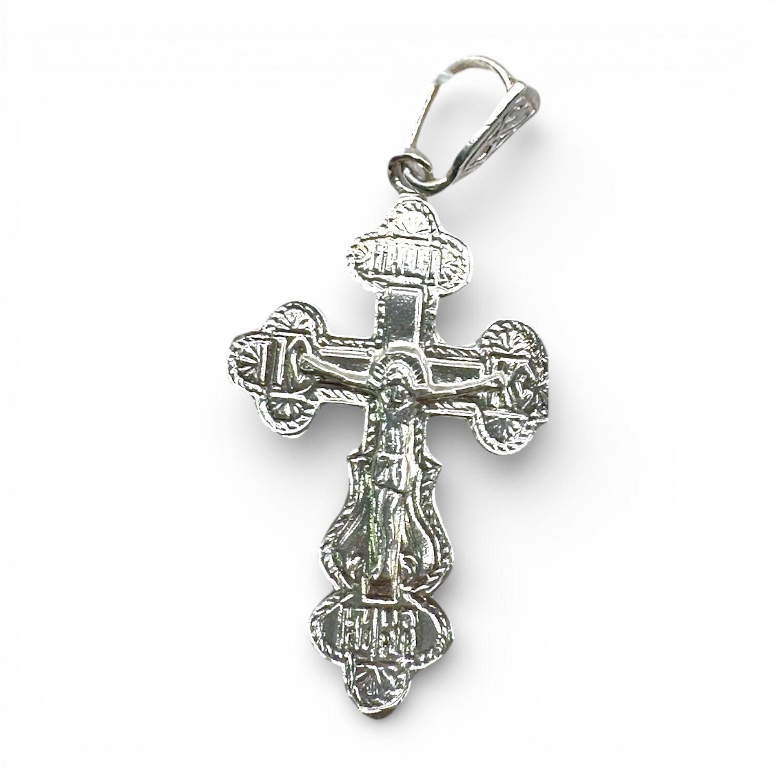 Срібна підвіска без вставок