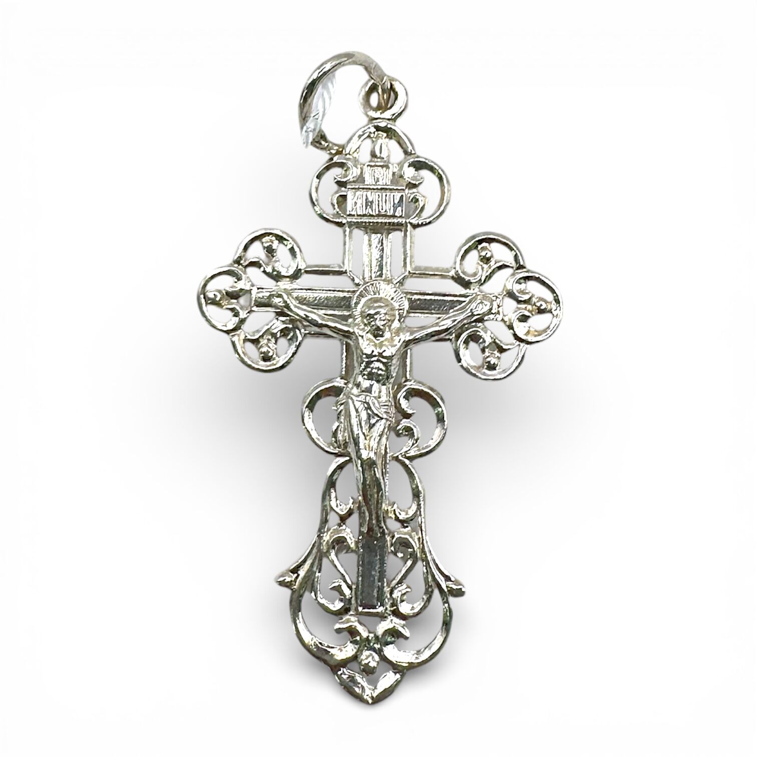 Срібна підвіска без вставок