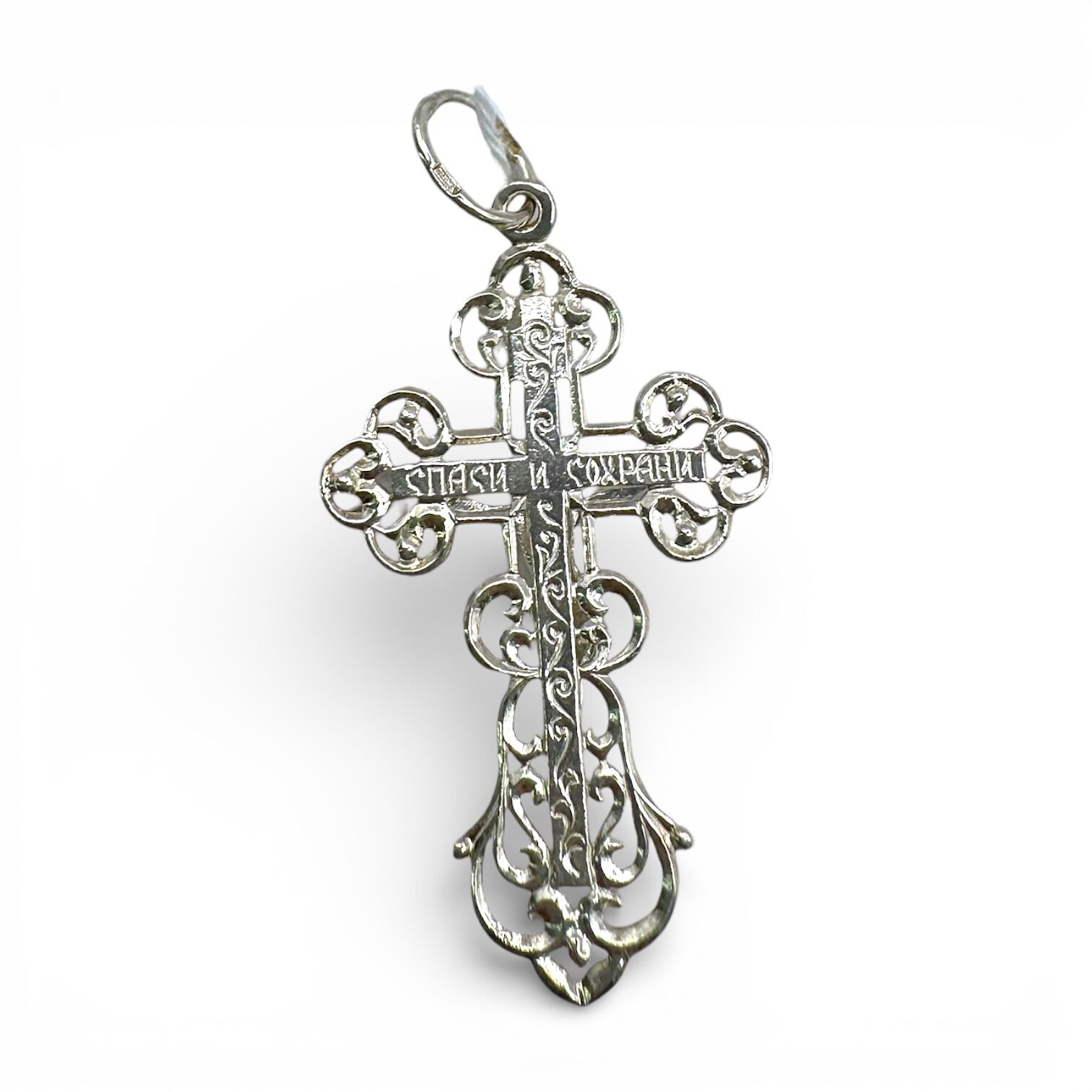 Срібна підвіска без вставок