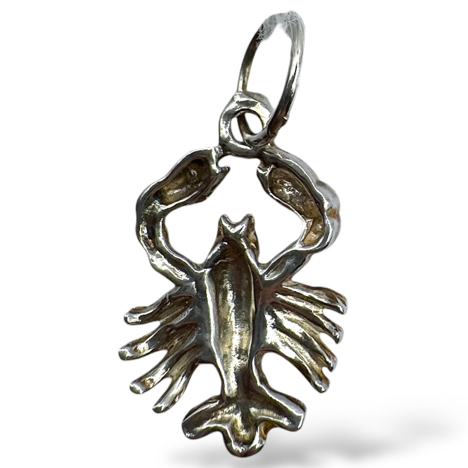 Срібна підвіска без вставок