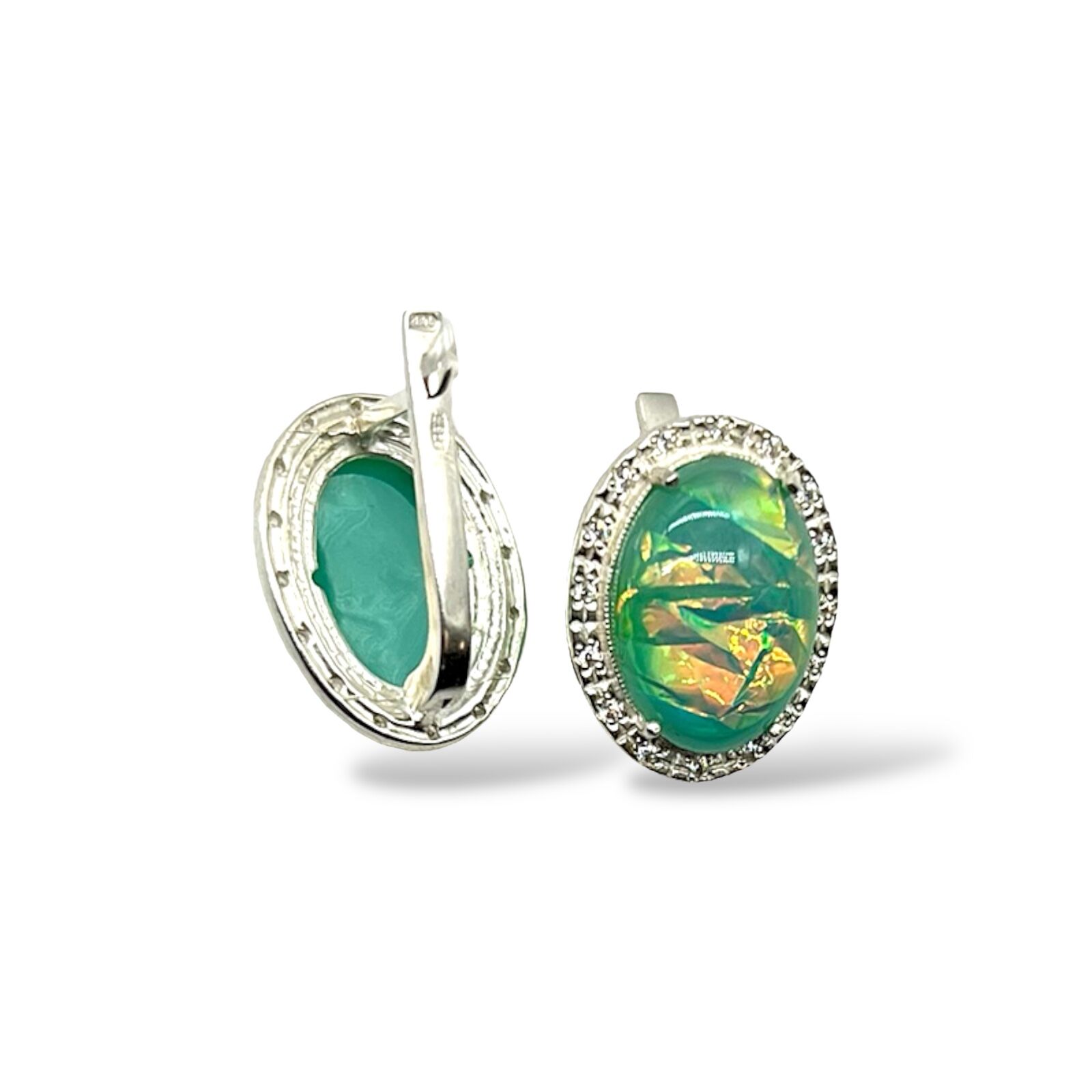 Срібні сережки