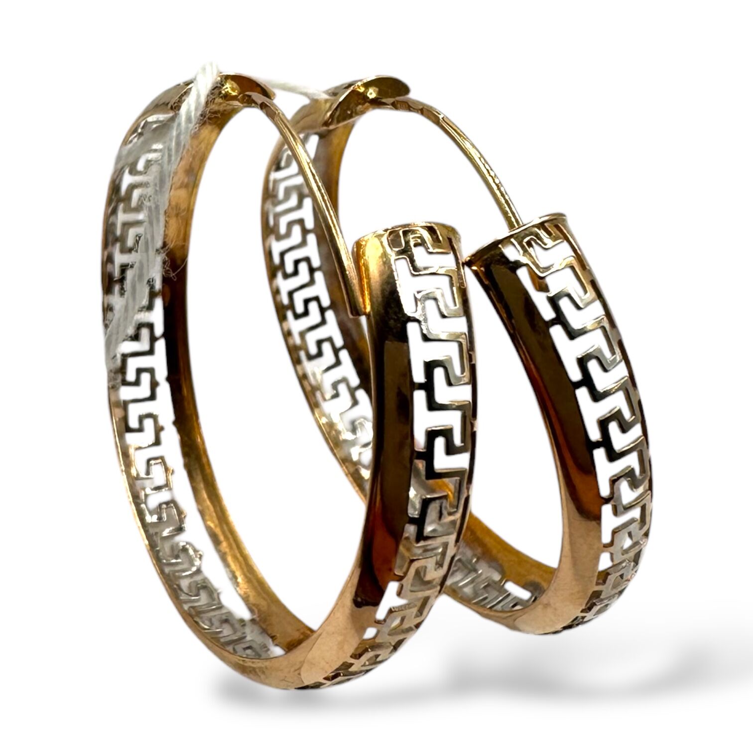 Золоті сережки без вставки