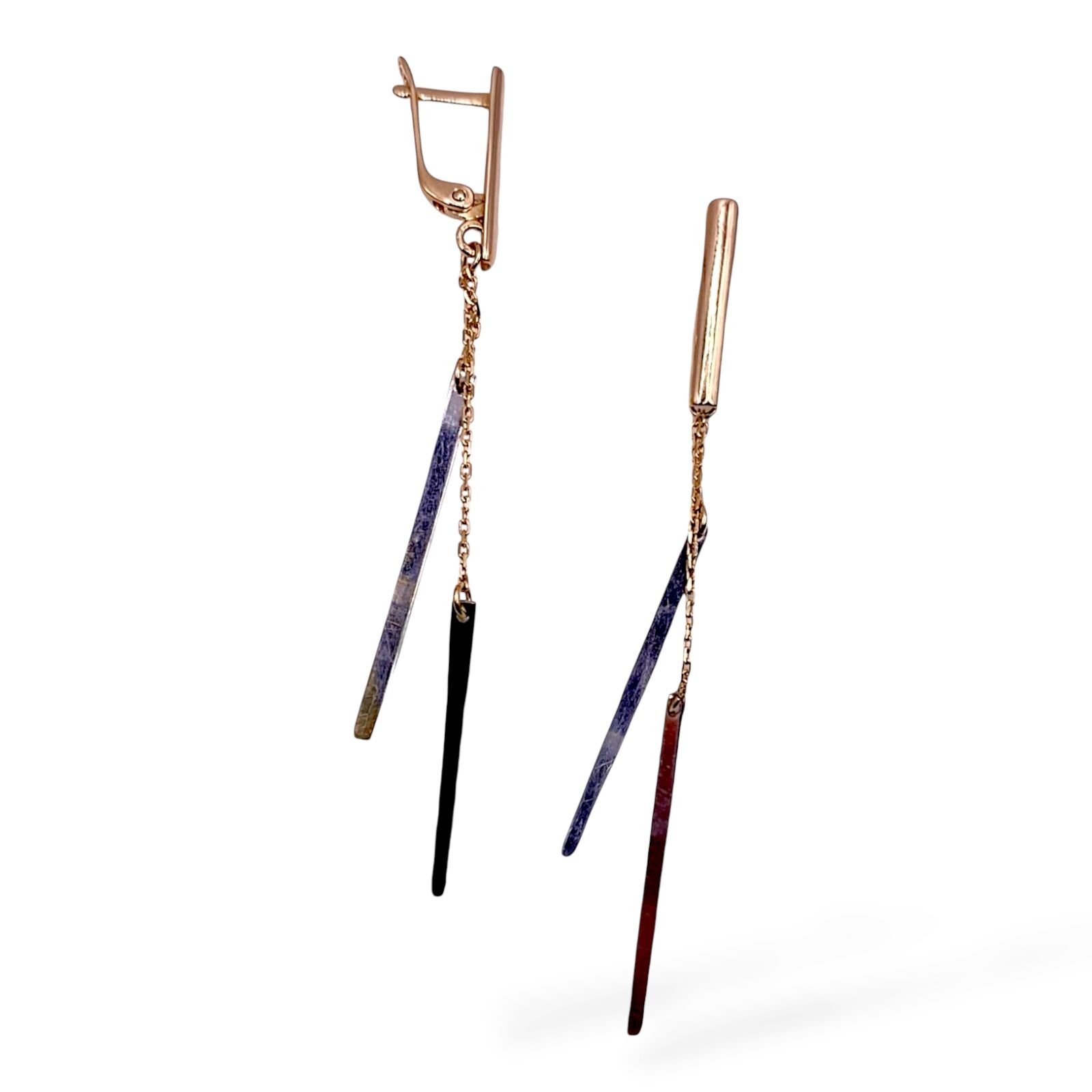 Золоті сережки без вставки