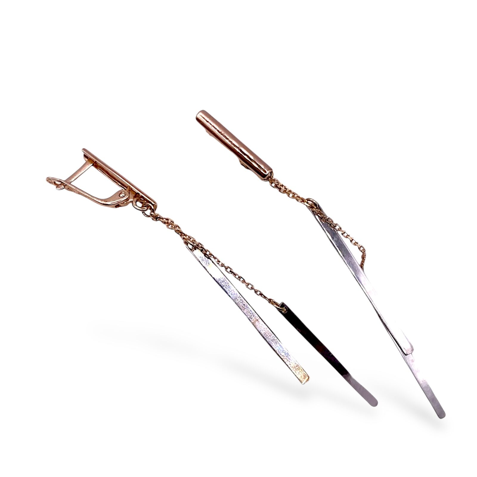 Золоті сережки без вставки